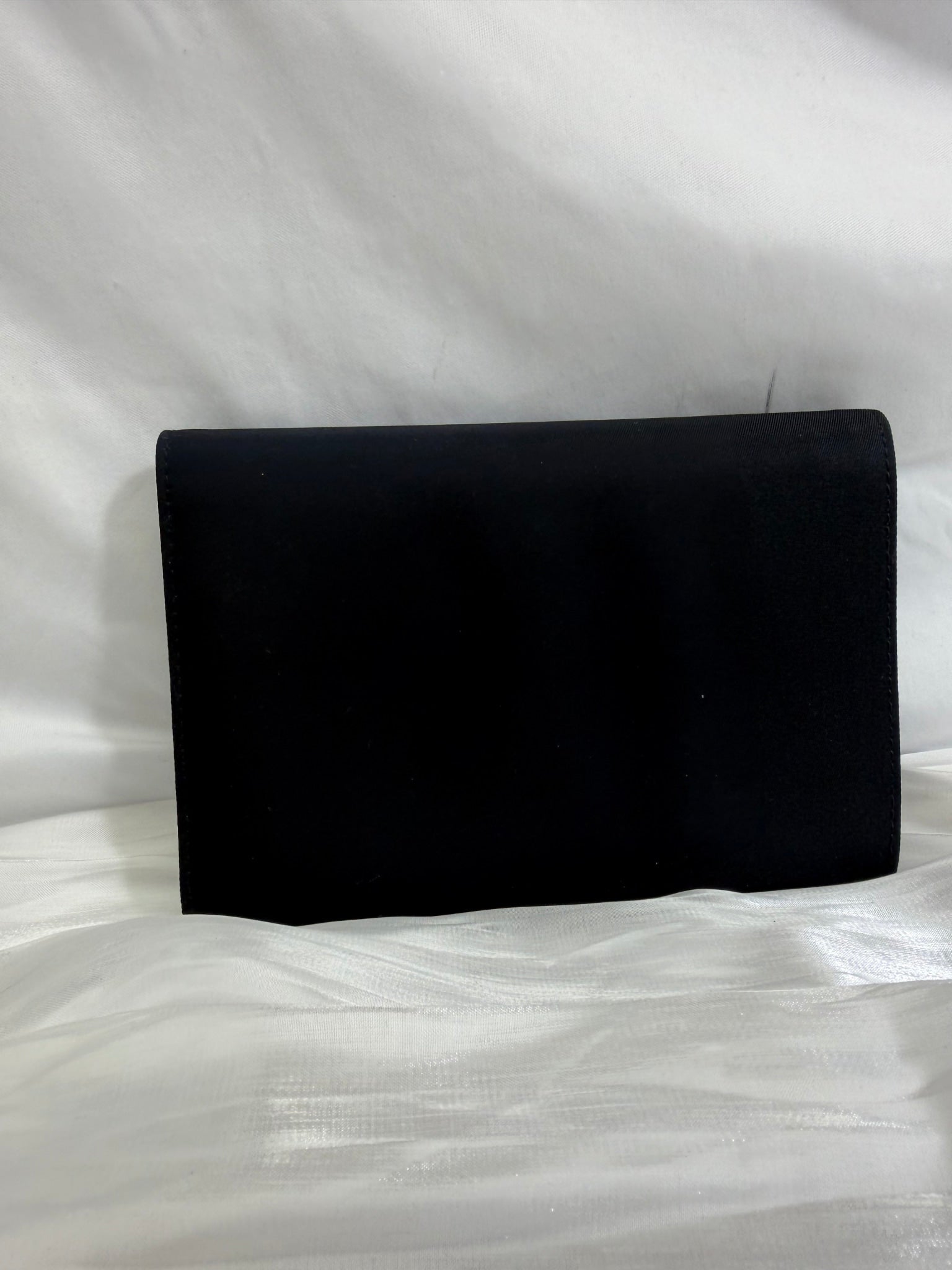 Prada Dark Navy Nylon Compact Wallet