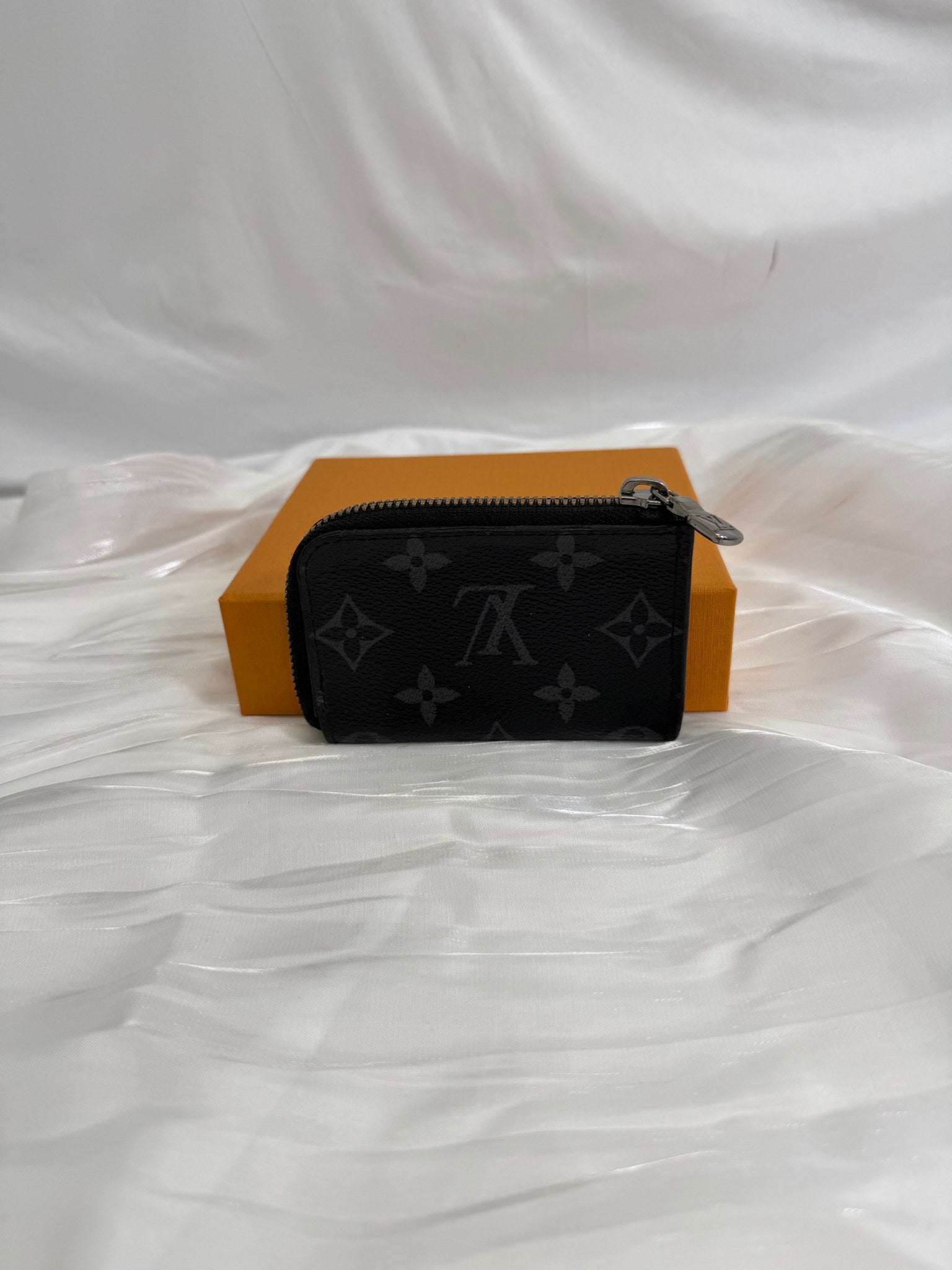 Louis Vuitton Monogram Eclipse Coin Case