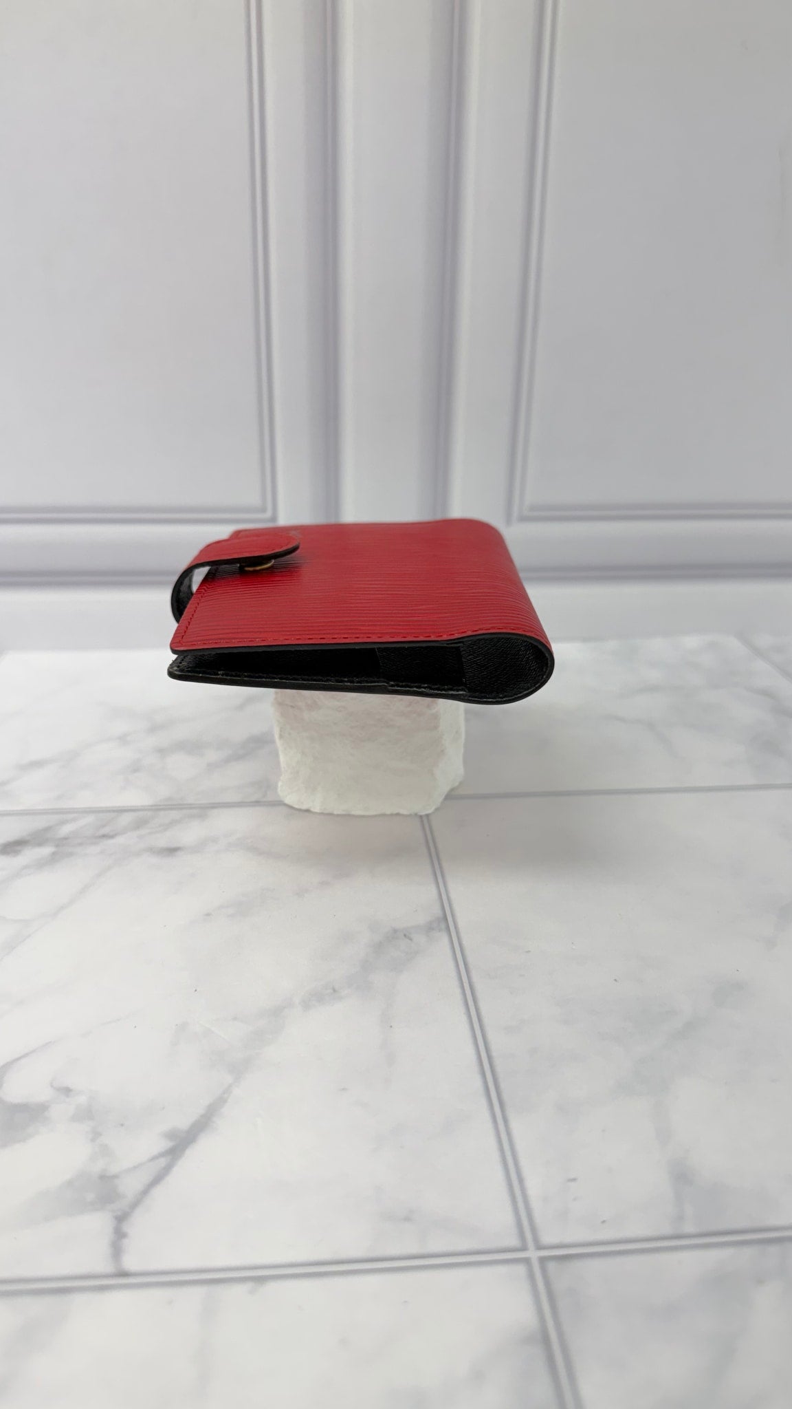 Louis Vuitton Red Epi Leather Mini Agenda