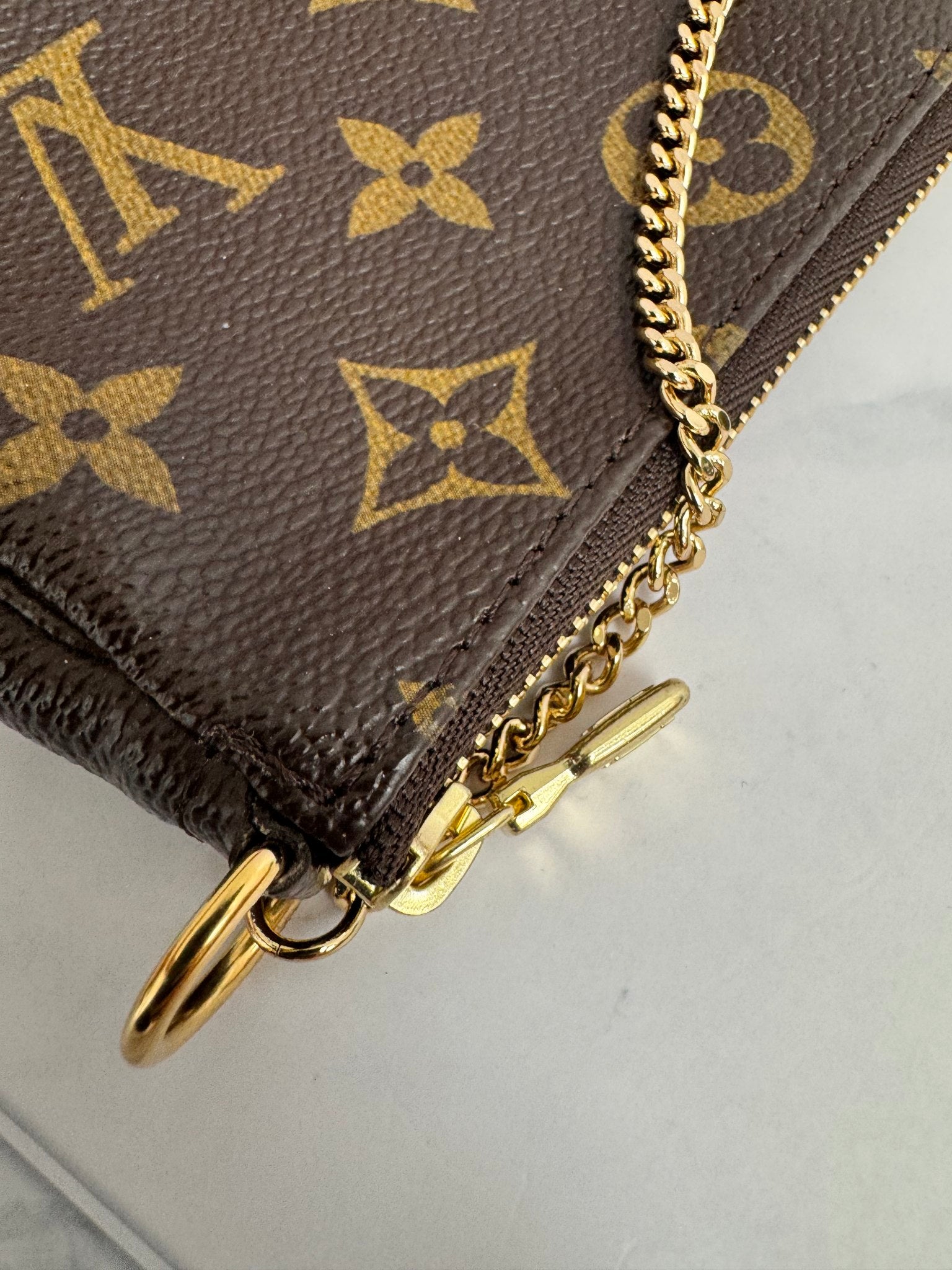 Louis Vuitton Monogram Limited Edition “Trunks & Bags” Mini Pochette