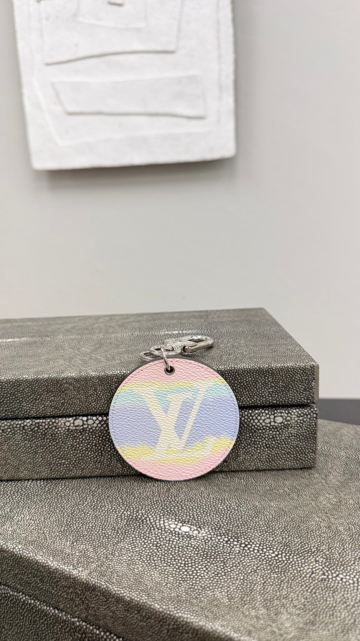 Louis Vuitton Pastel Multicolor Monogram Escale Bag Charm