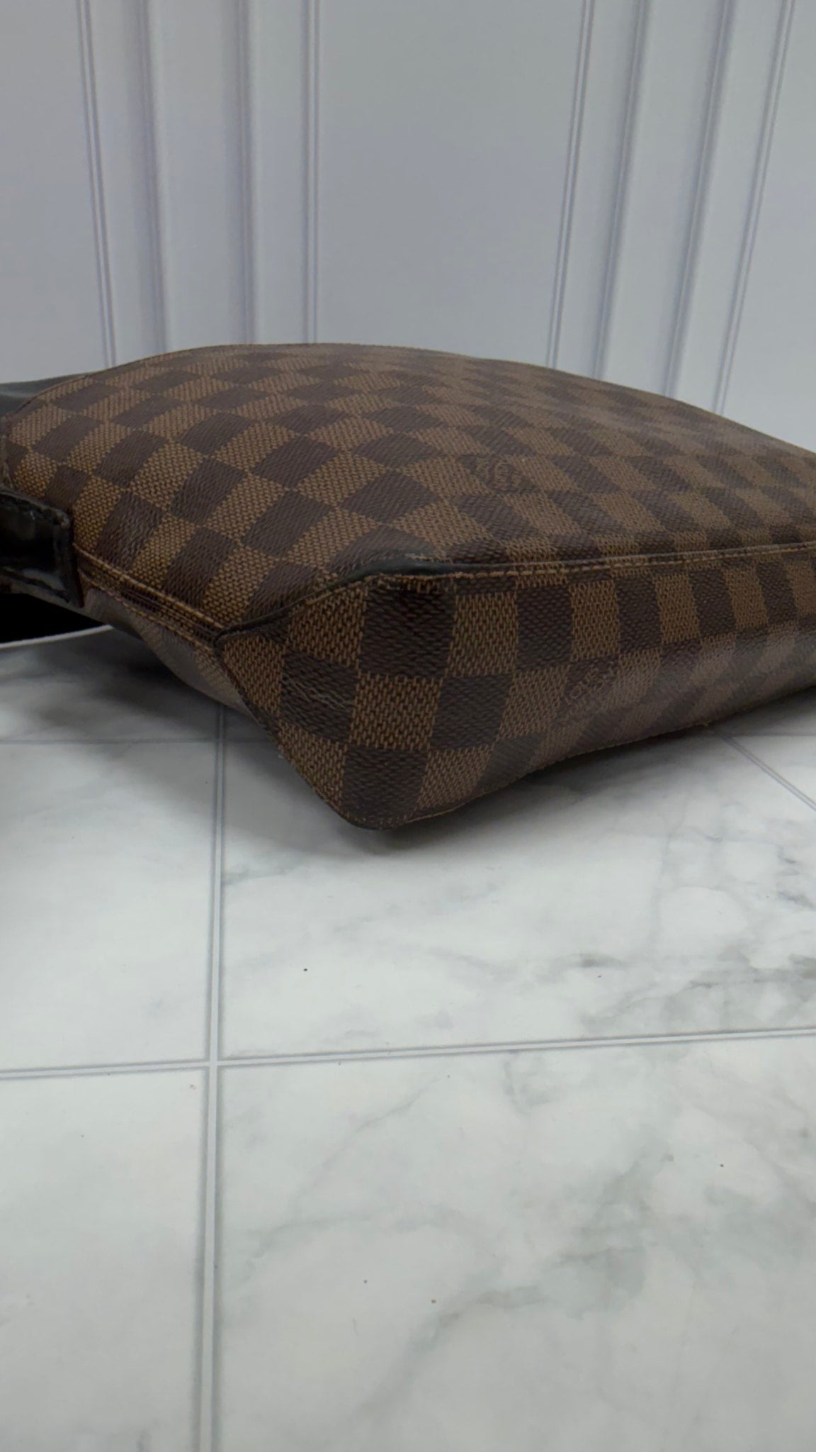 Louis Vuitton Damier Ebene & Black Jack Messenger Bag