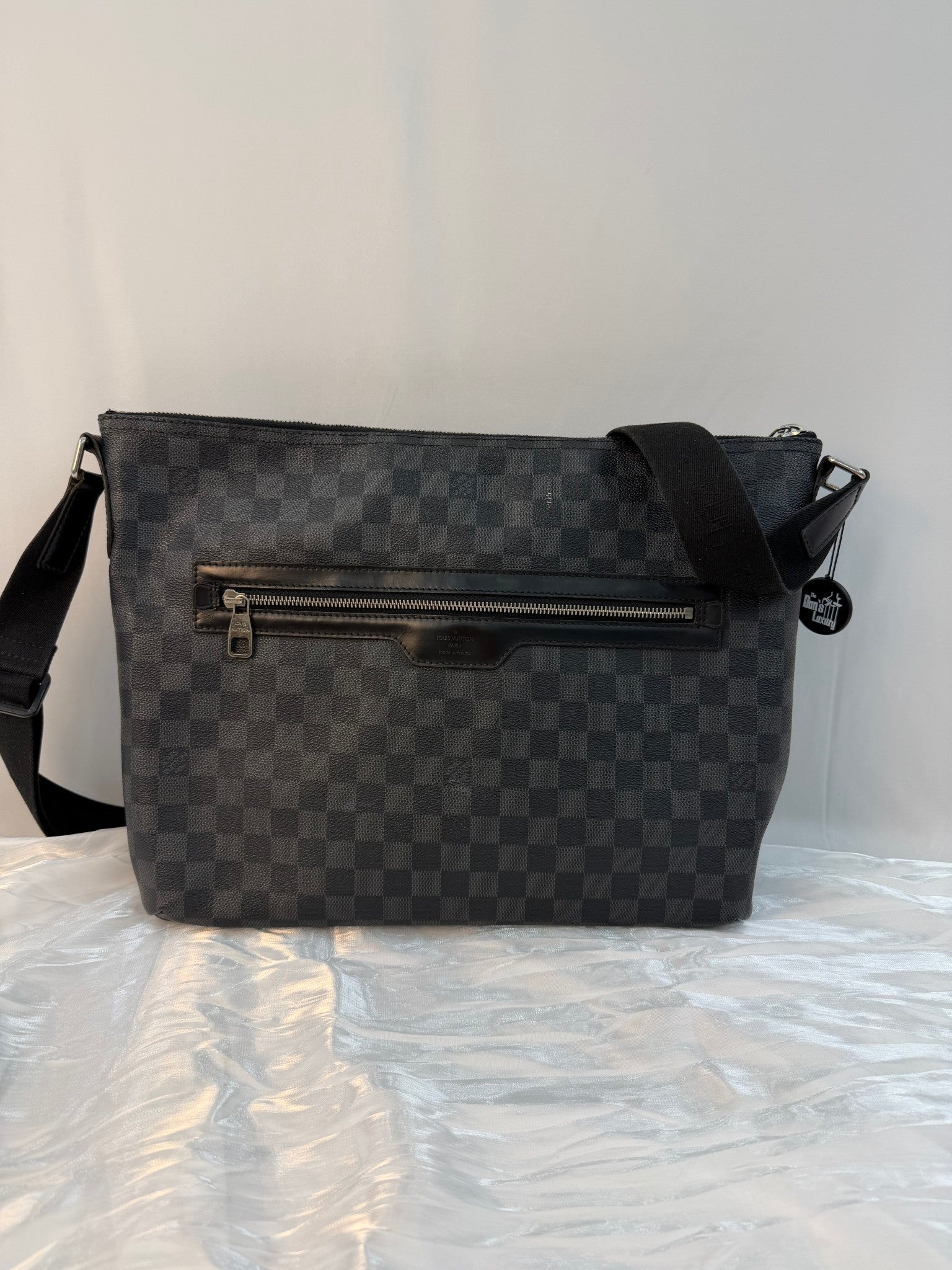 Louis Vuitton Damier Graphite Mick MM Shoulder Bag