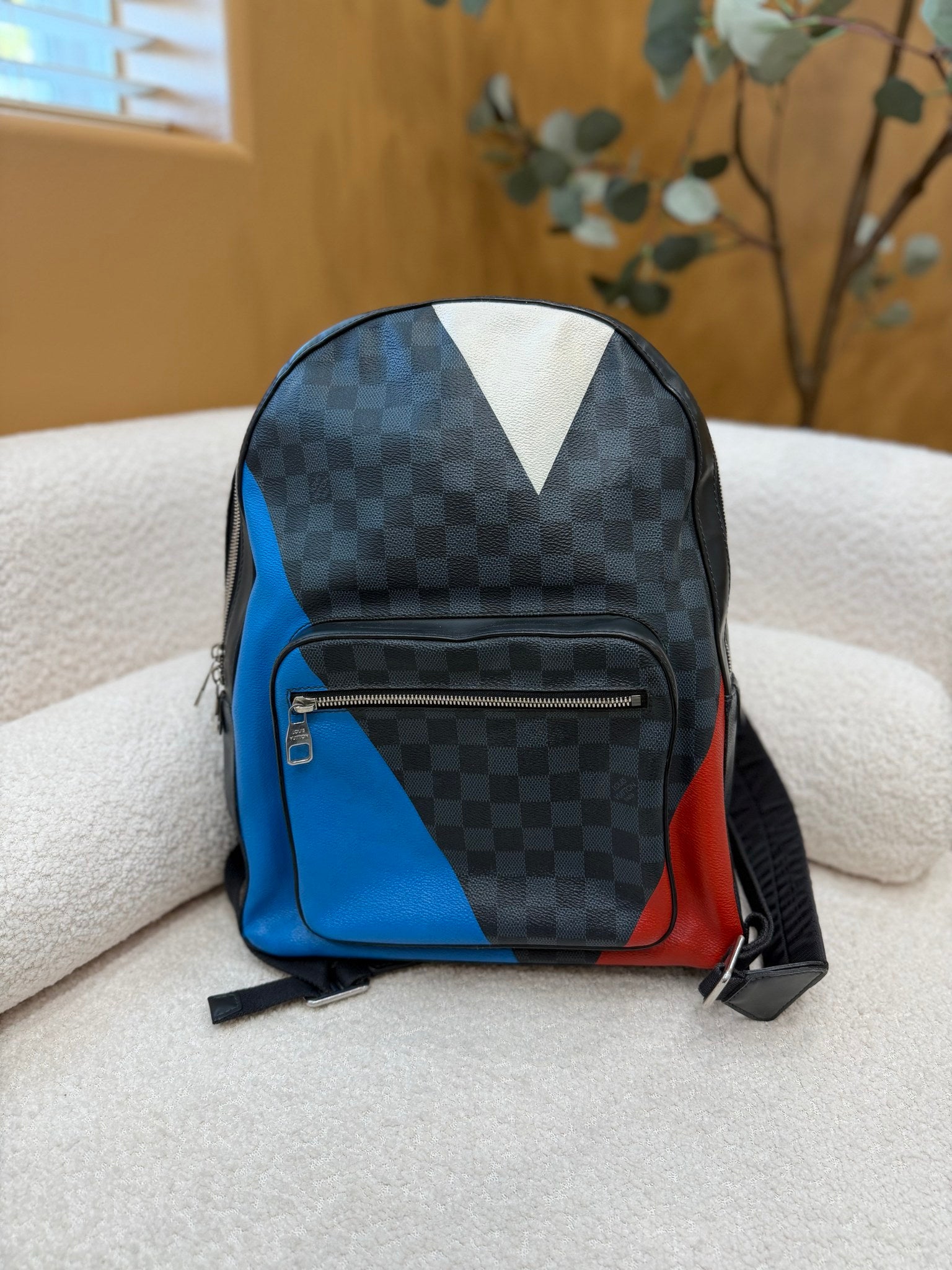 Louis Vuitton Damier Graphite America's Cup Josh Backpack