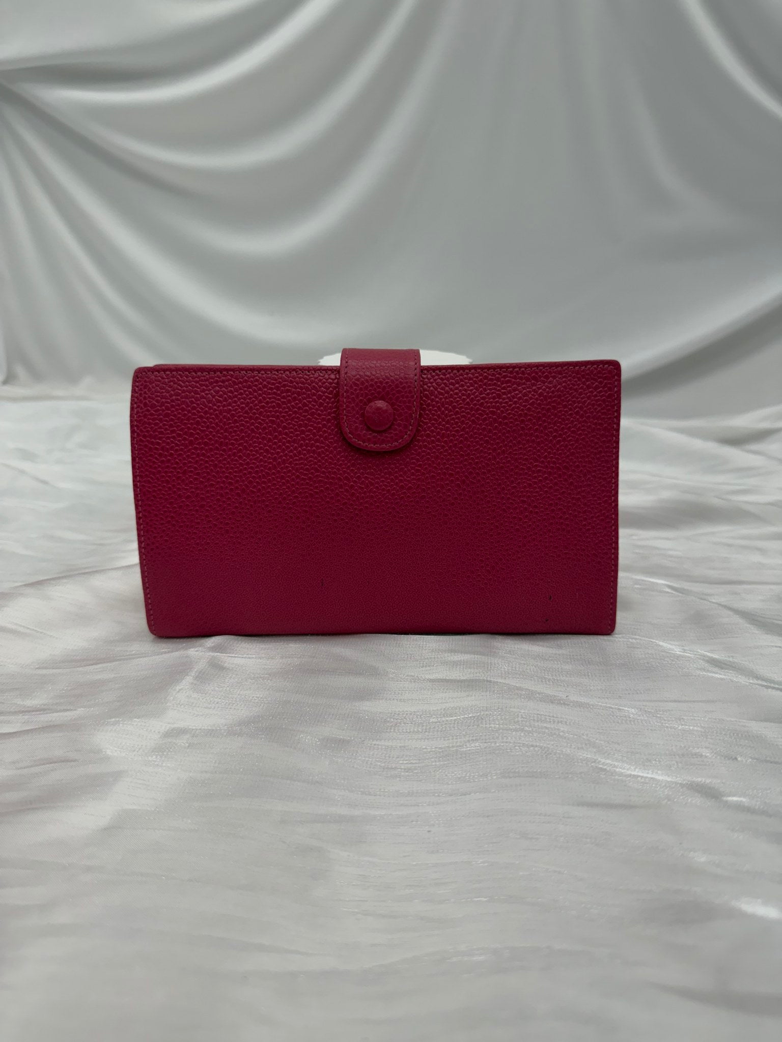 Chanel Pink Caviar Long Wallet