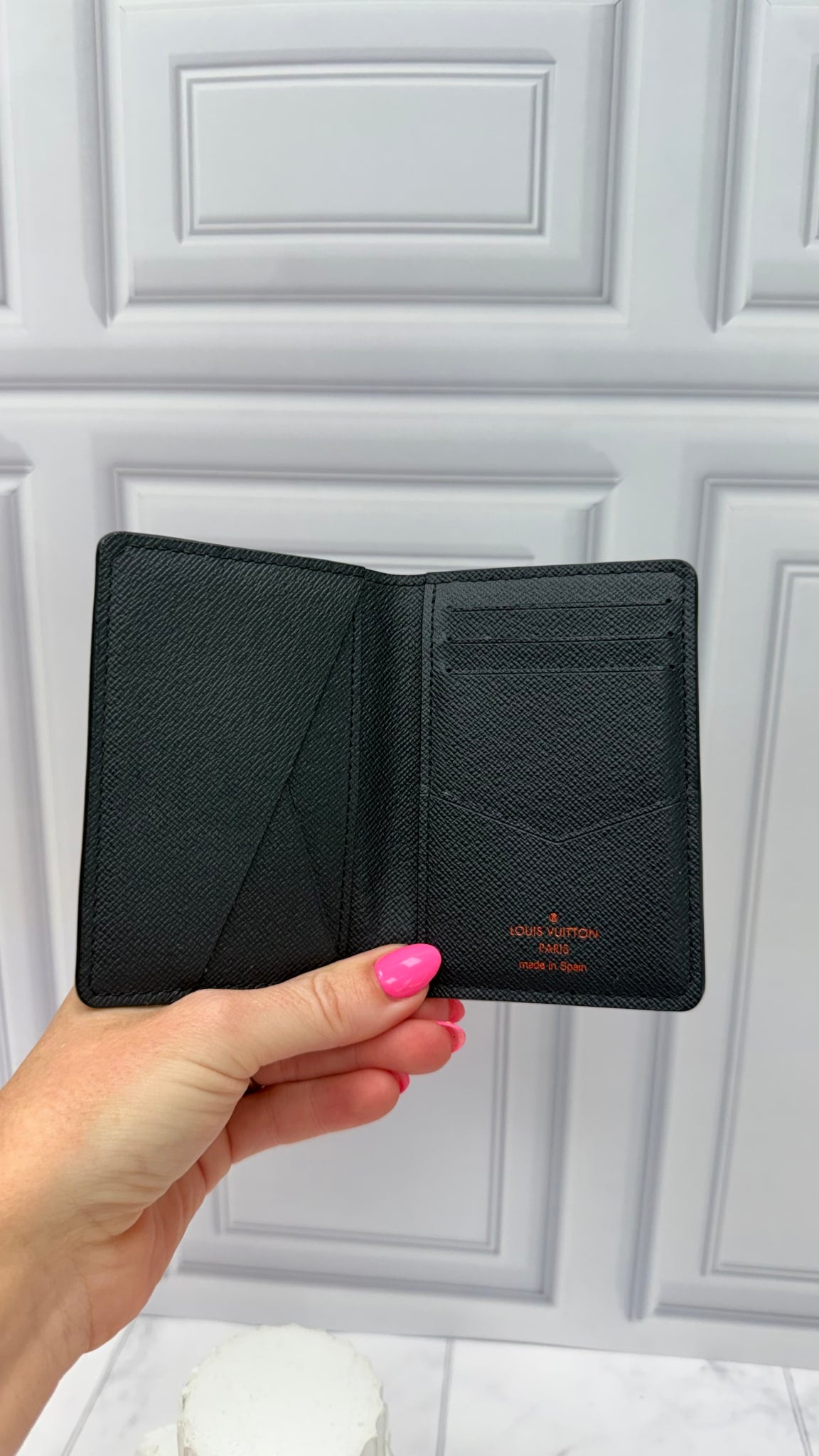 Louis Vuitton Monogram Ink Upside Down Pocket Organizer