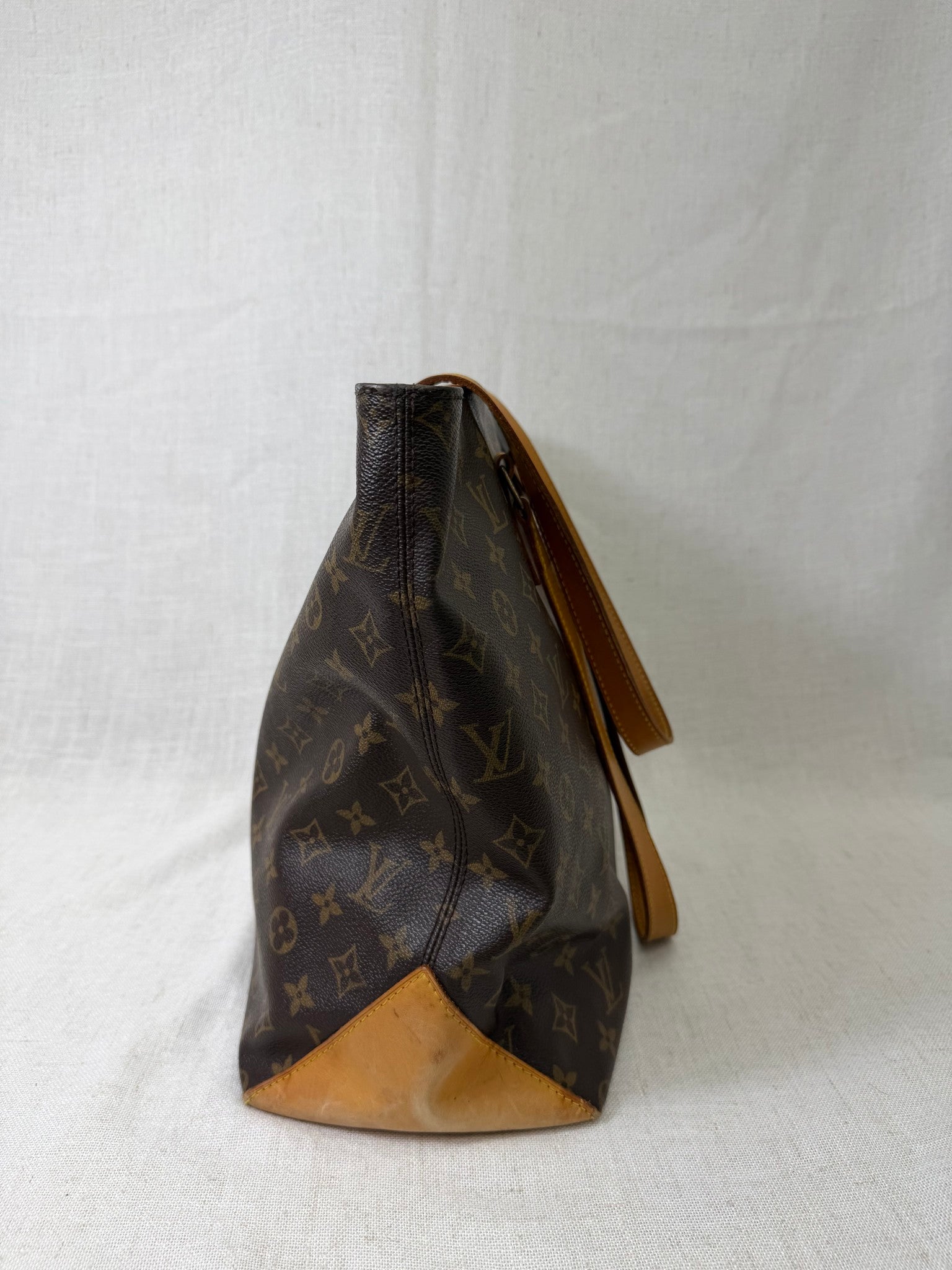 Louis Vuitton Monogram Cabas Mezzo Tote Bag