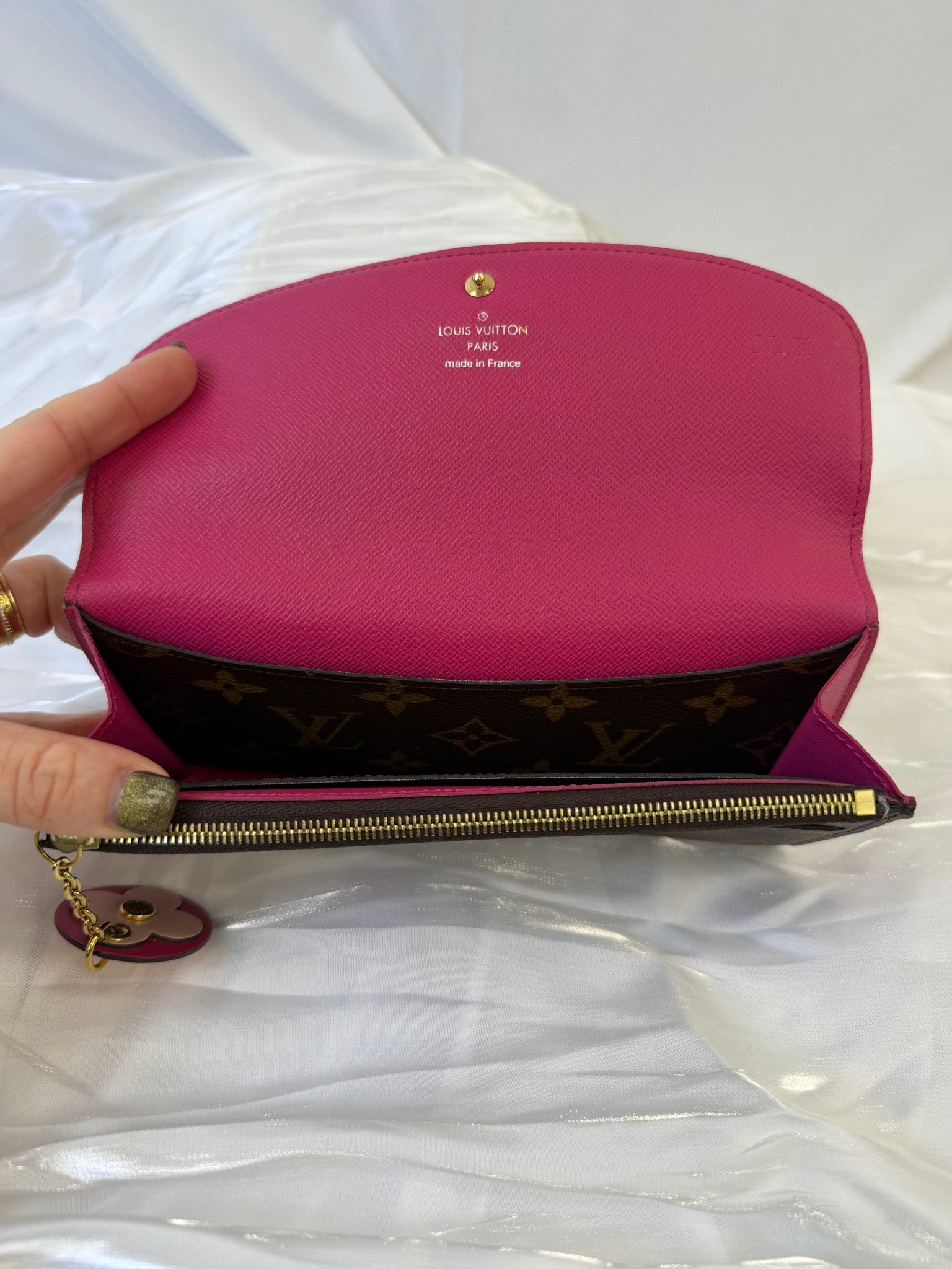 Louis Vuitton Monogram Blooming Flowers Emilie Wallet