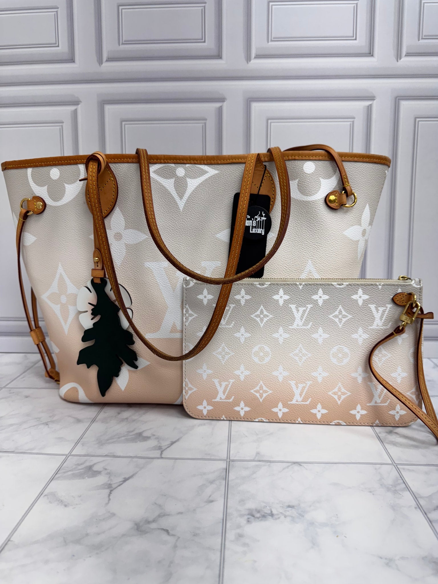 Louis Vuitton Ombre Giant Monogram By the Pool Neverfull MM