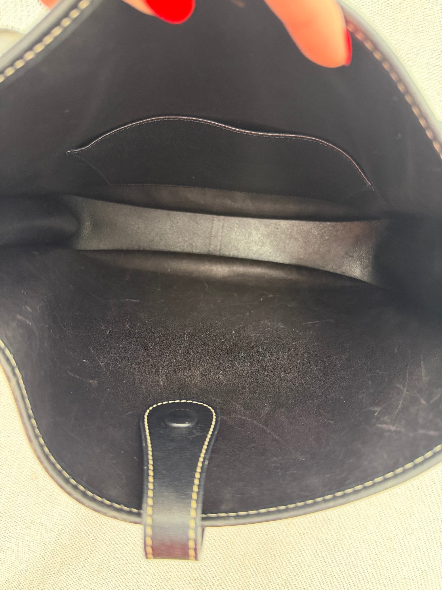 Hermes Raffia & Black Leather Evelyne GM 33 Crossbody