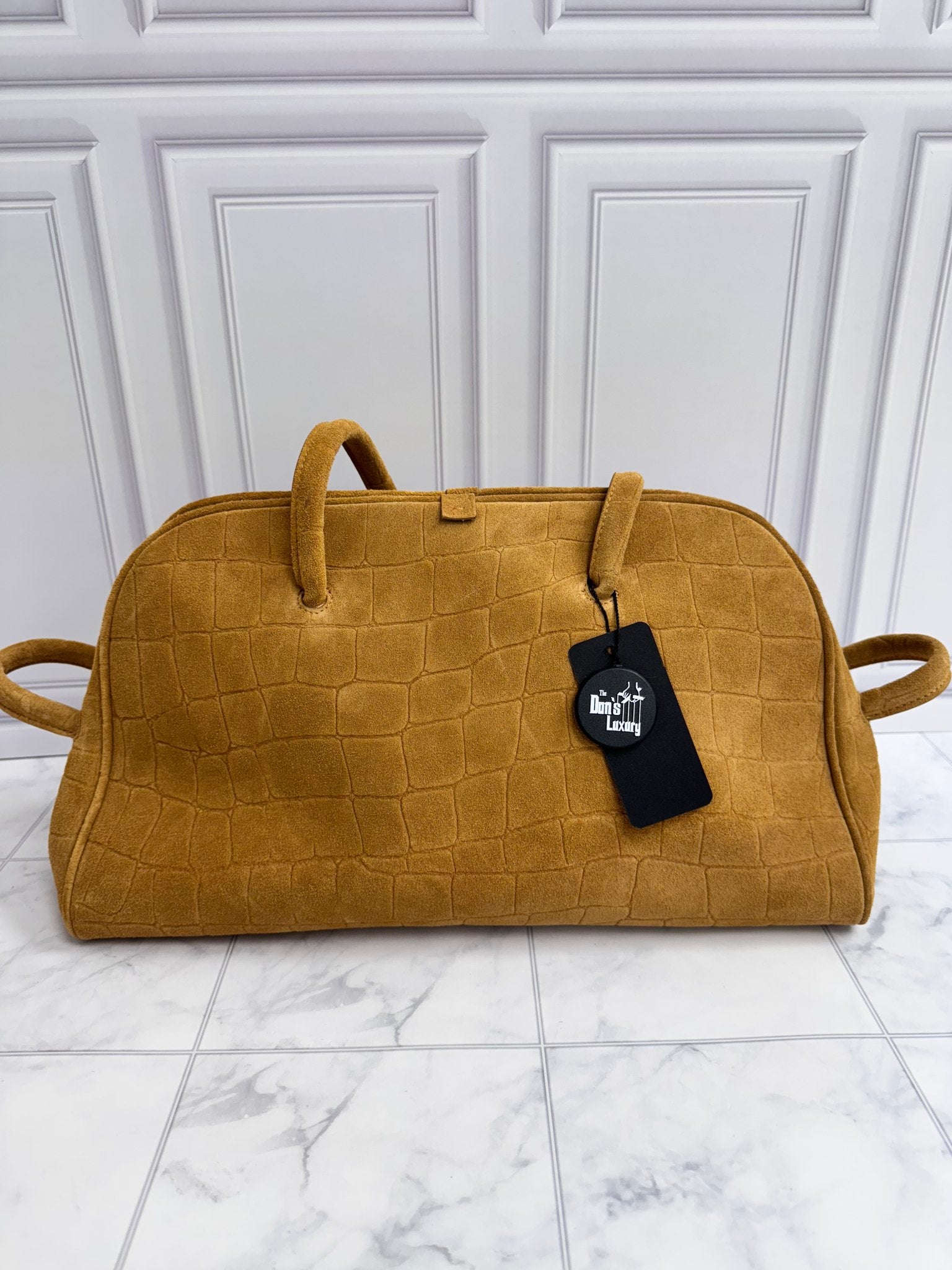 BRAND NEW - Jacquemus Camel Suede Leather Le Turismo Shoulder Bag