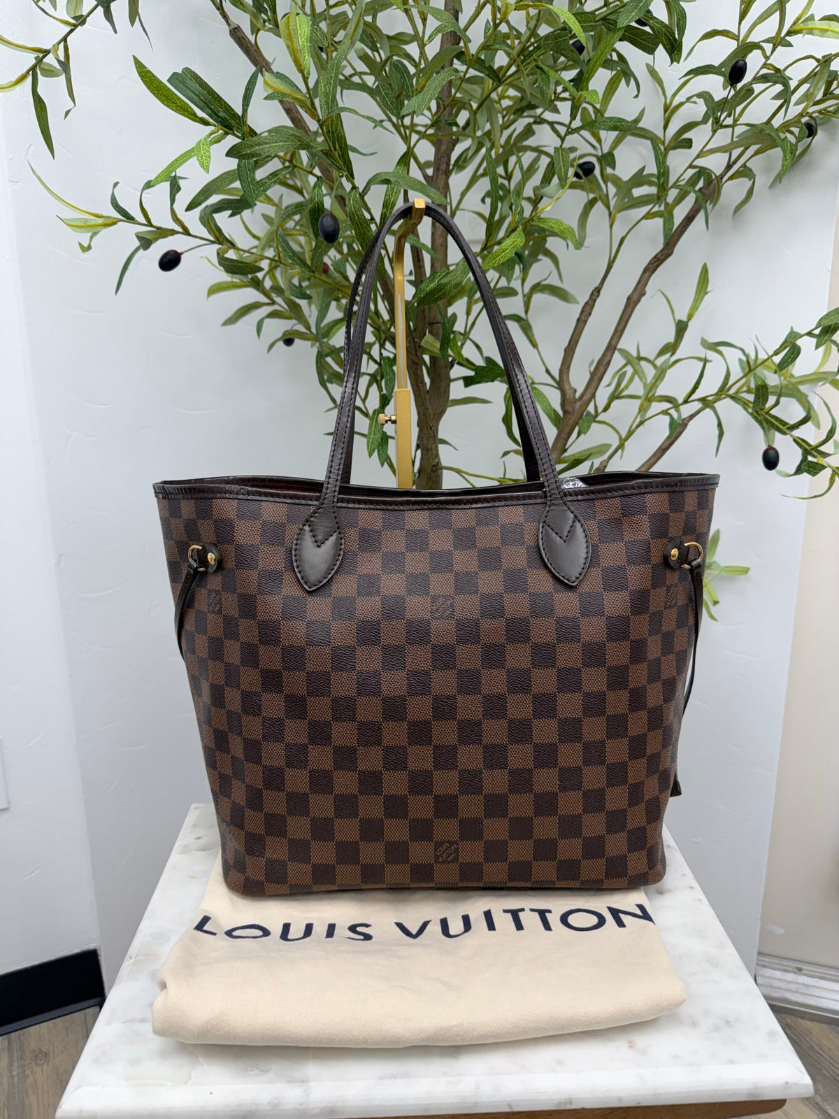 Louis Vuitton Damier Ebene Neverfull MM