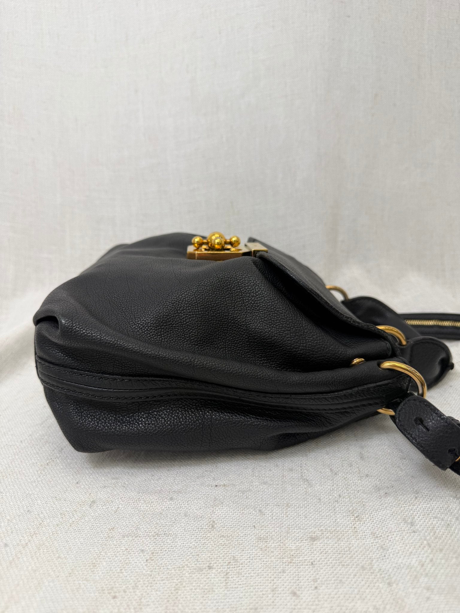 Chloe Black Leather Elsie Bag