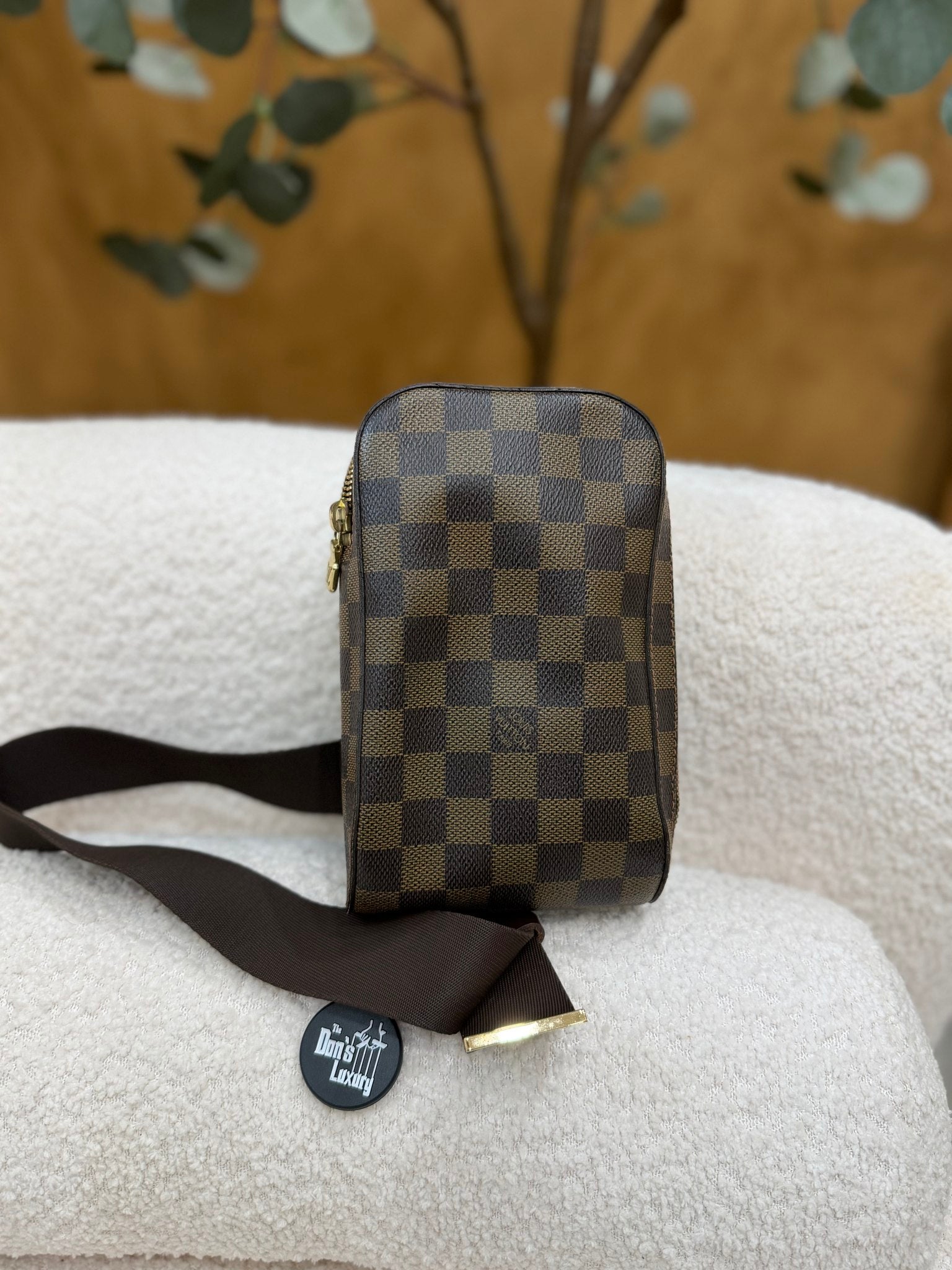Louis Vuitton Damier Ebene Geronimos Sling Bag