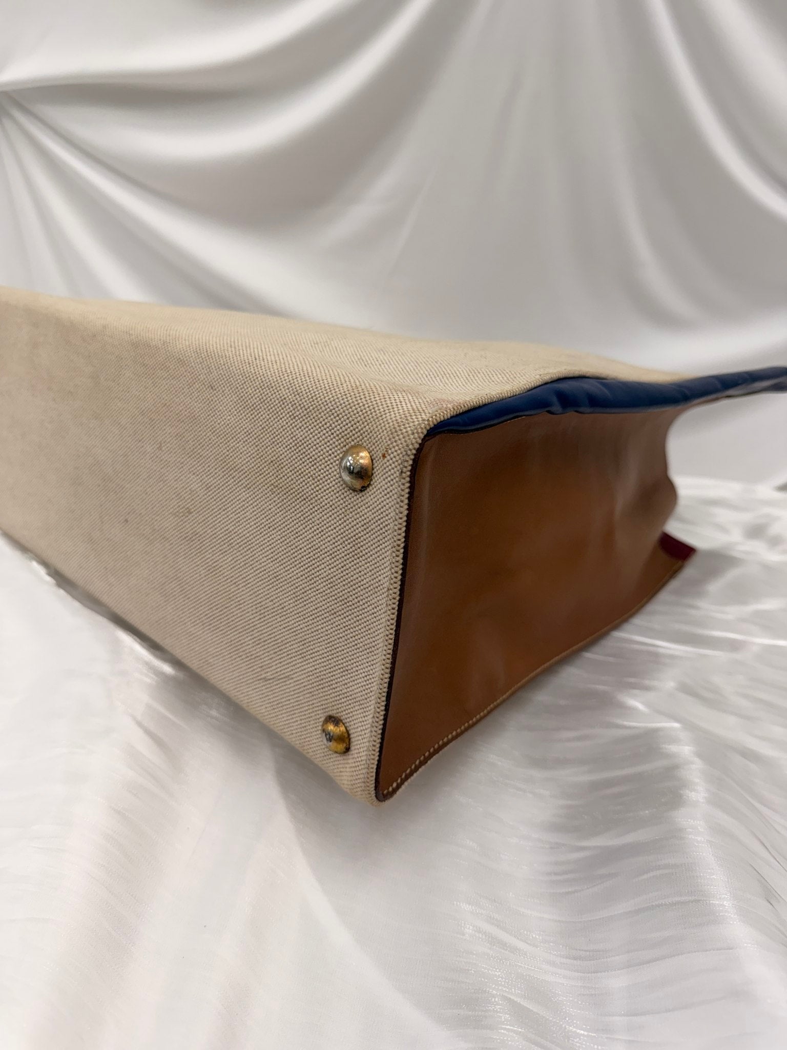 Hermès Toile Sac Himalaya Symbiose 43