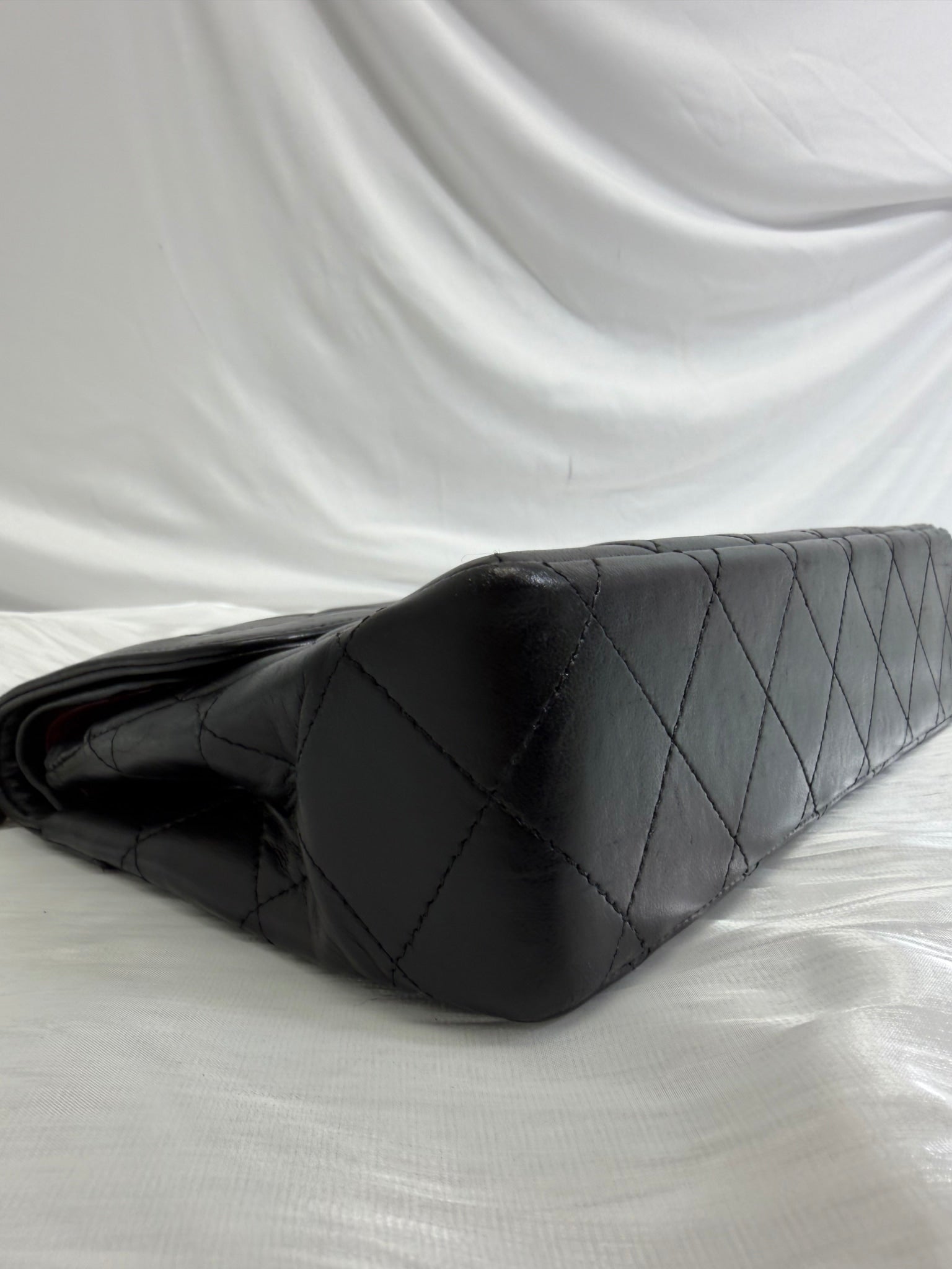 Chanel Black Quilted Calfskin Classic Double Flap Bag