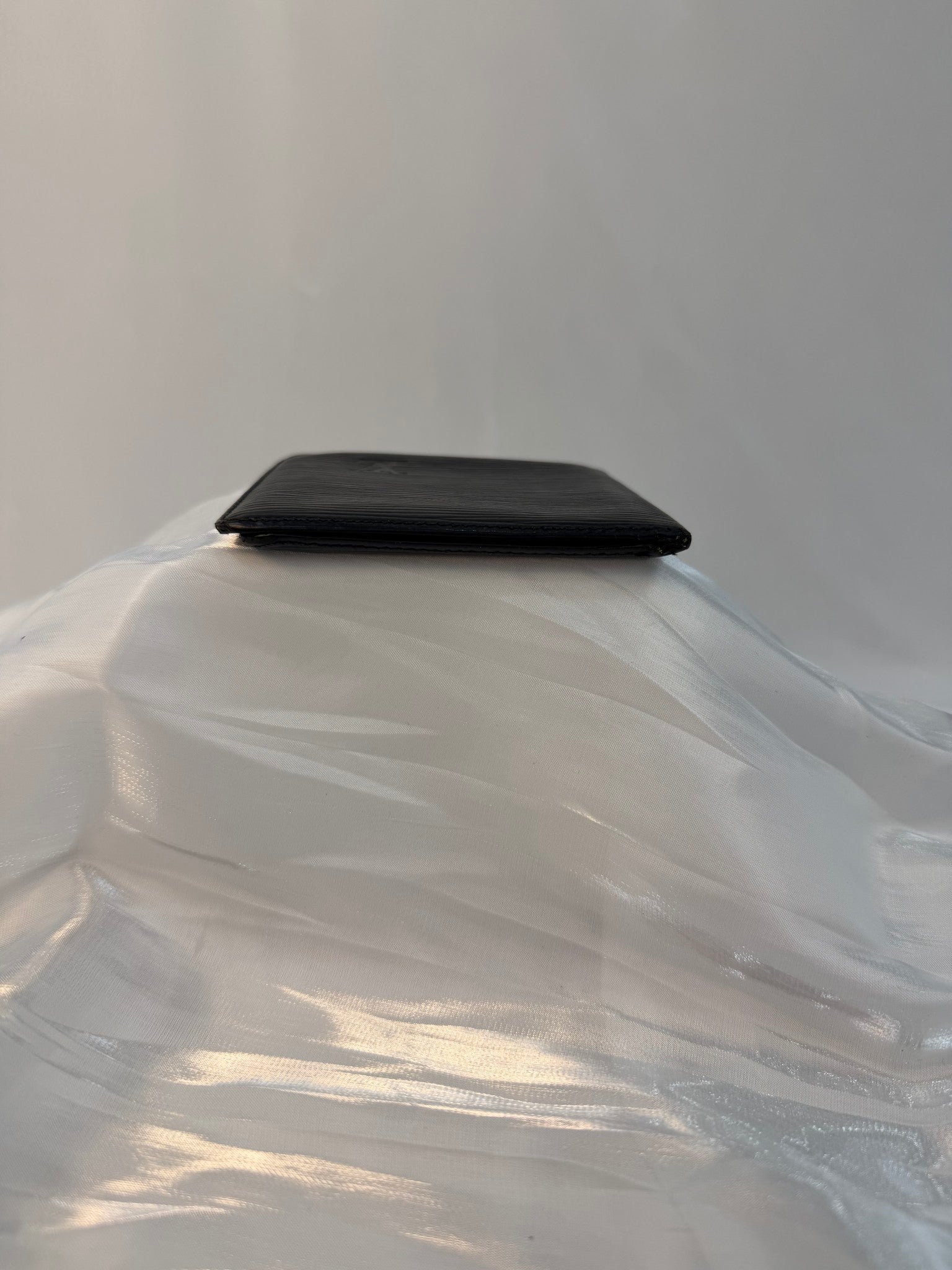 Louis Vuitton Black Epi Leather Bifold Wallet