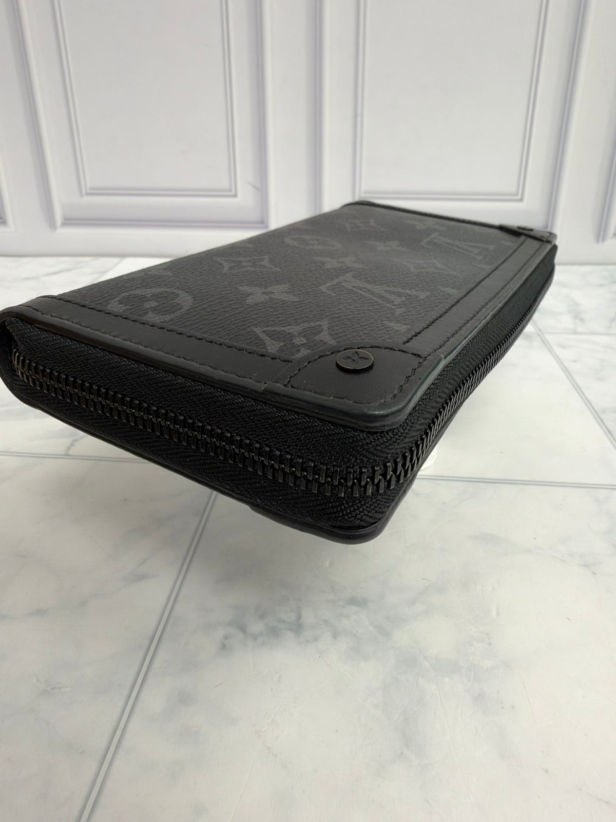 Louis Vuitton Monogram Eclipse Trunk Zippy Wallet