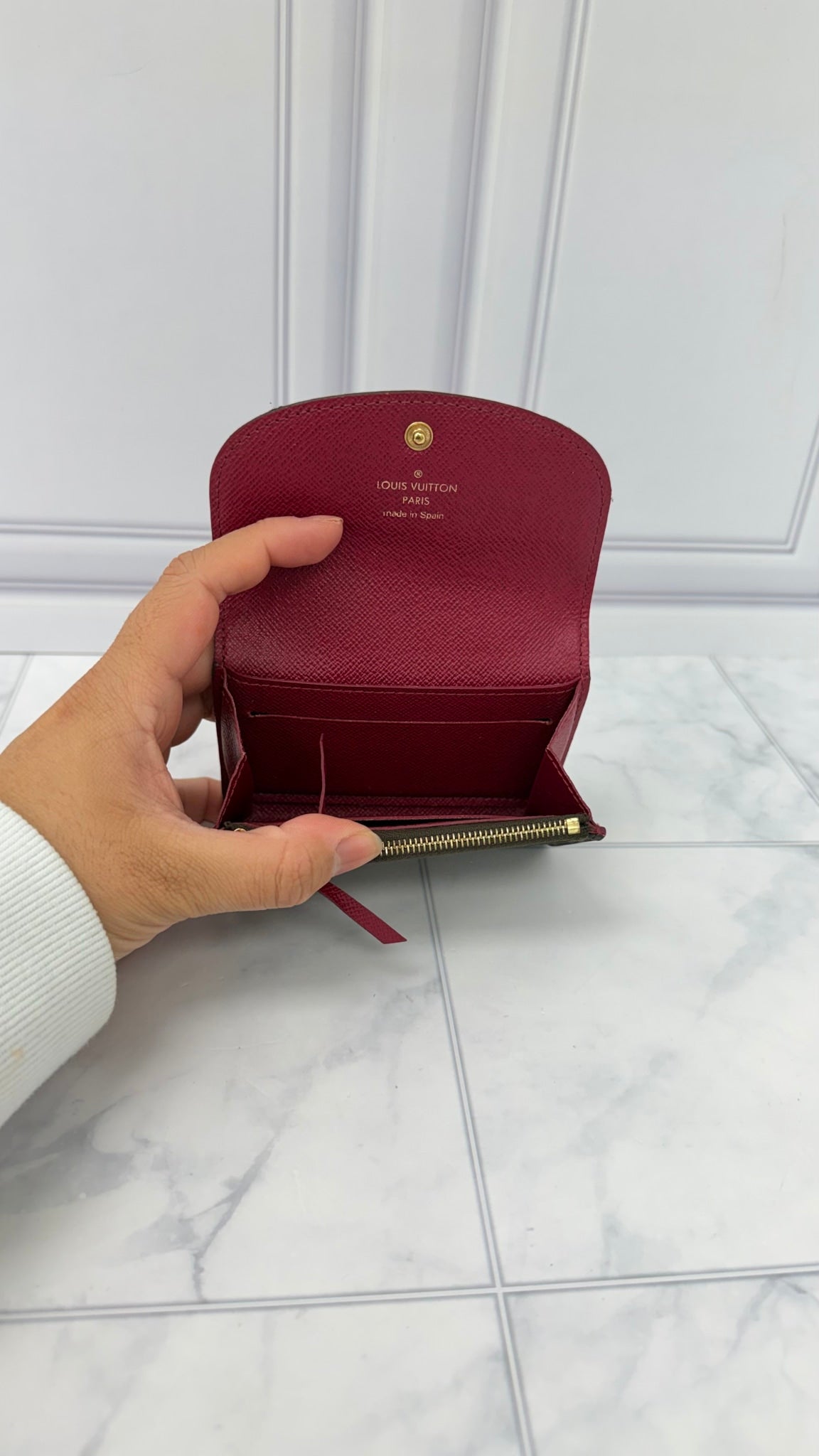 Louis Vuitton Purple Monogram Rosalie Coin Purse