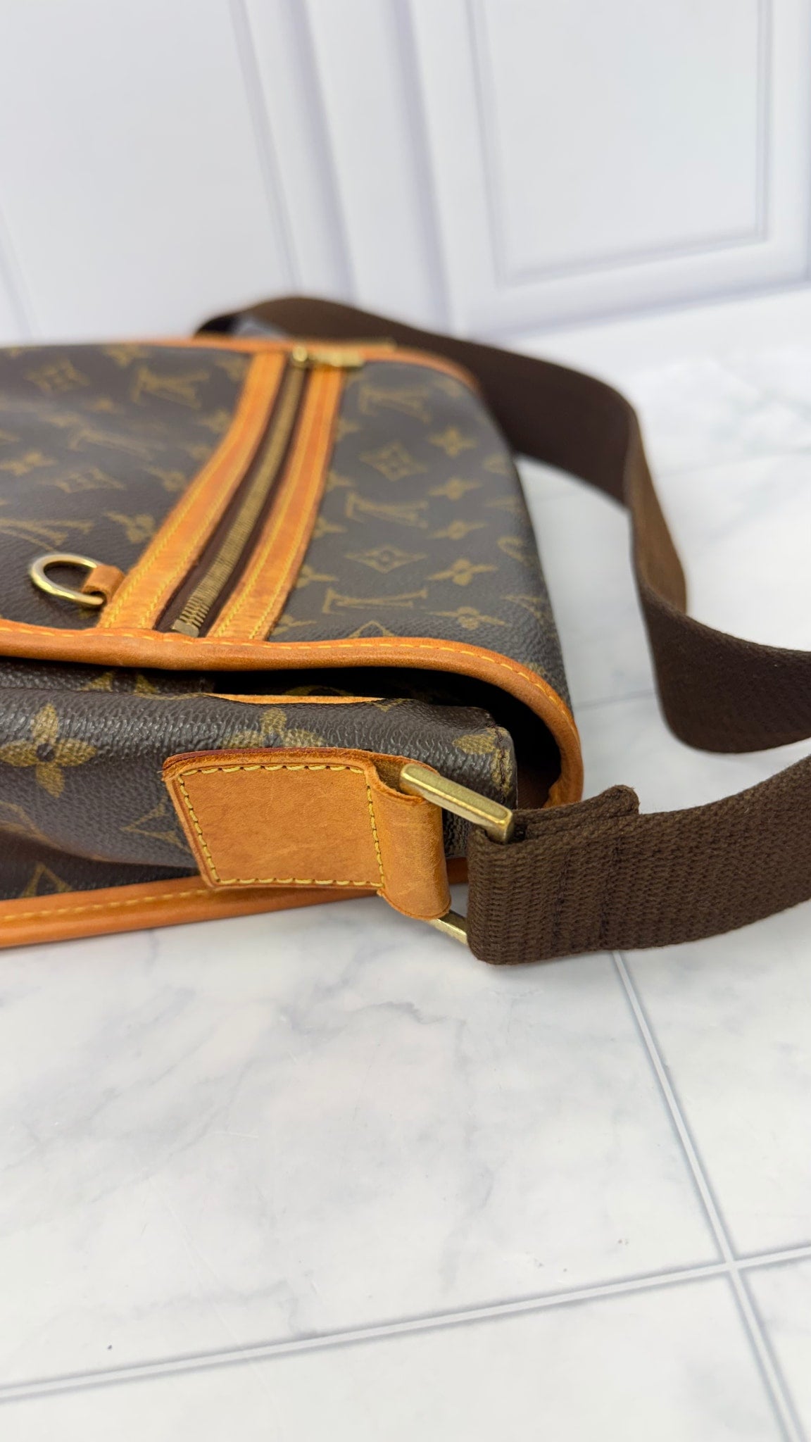 Louis Vuitton Monogram Bosphore Messenger Crossbody Bag