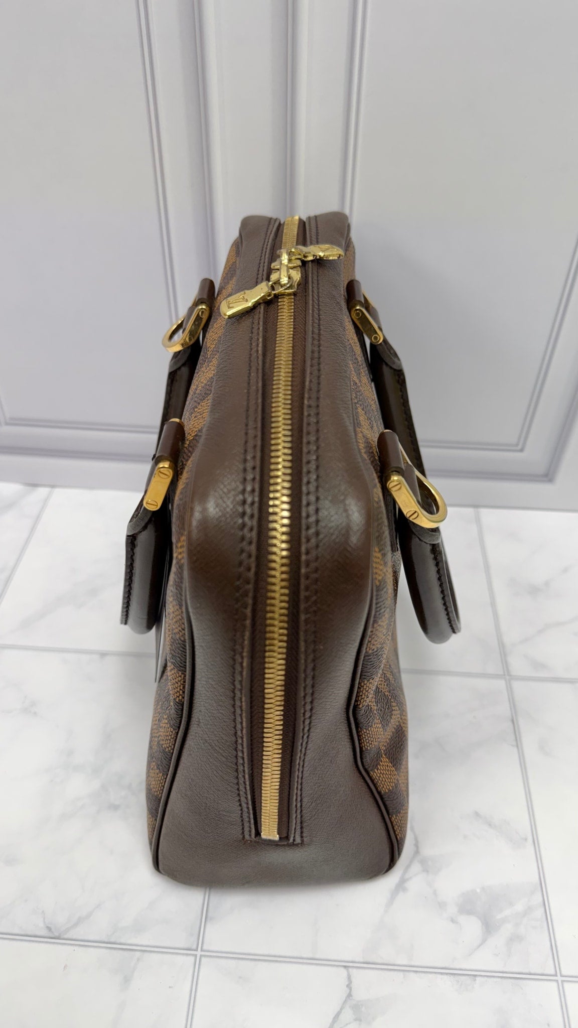 Louis Vuitton Damier Ebene Brera Handbag