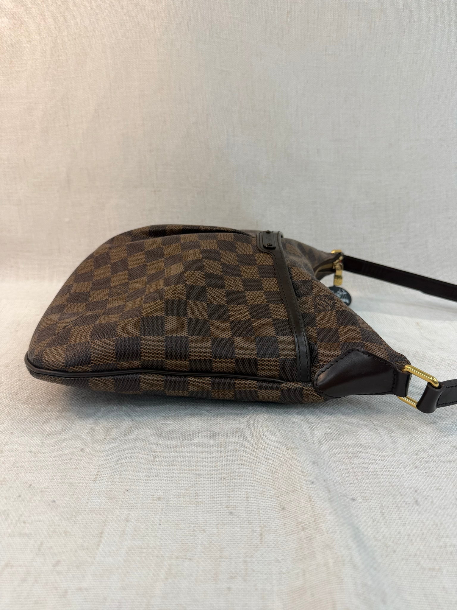 Louis Vuitton Damier Ebene Bloomsbury PM Crossbody Bag