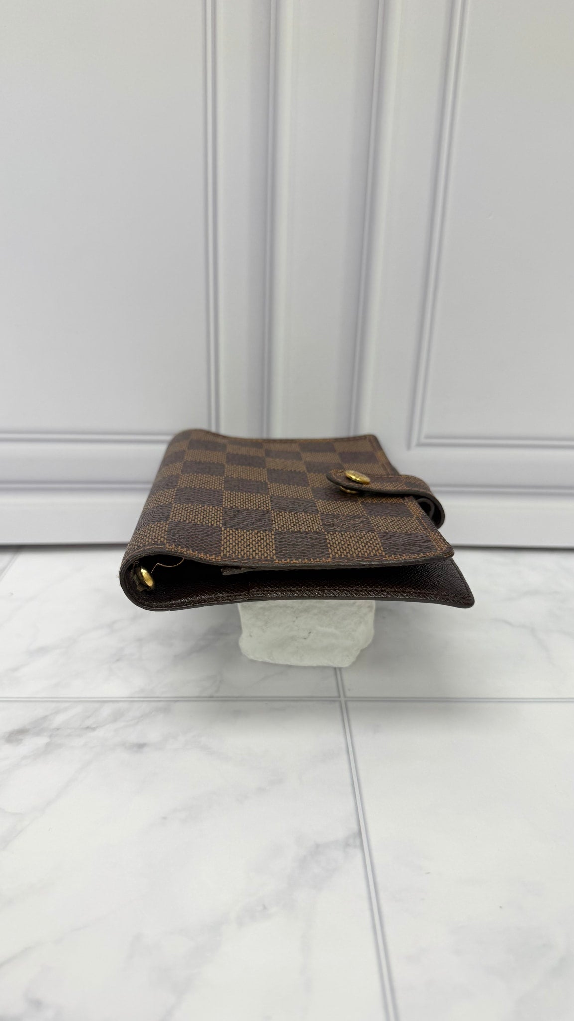 Louis Vuitton Damier Ebene Passport Agenda Cover PM