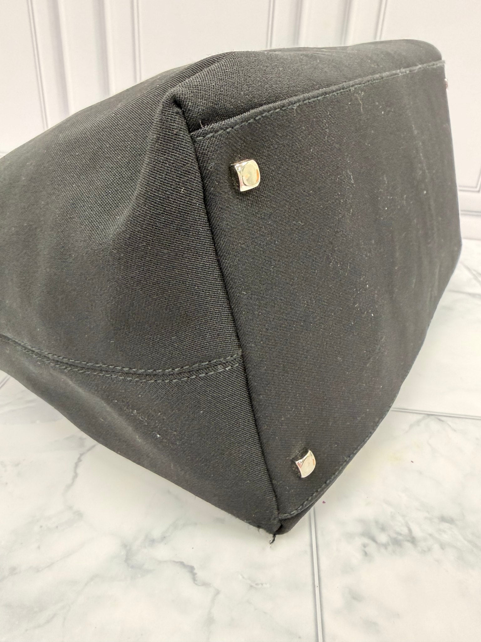 Salvatore Ferragamo Black Nylon Shoulder bag