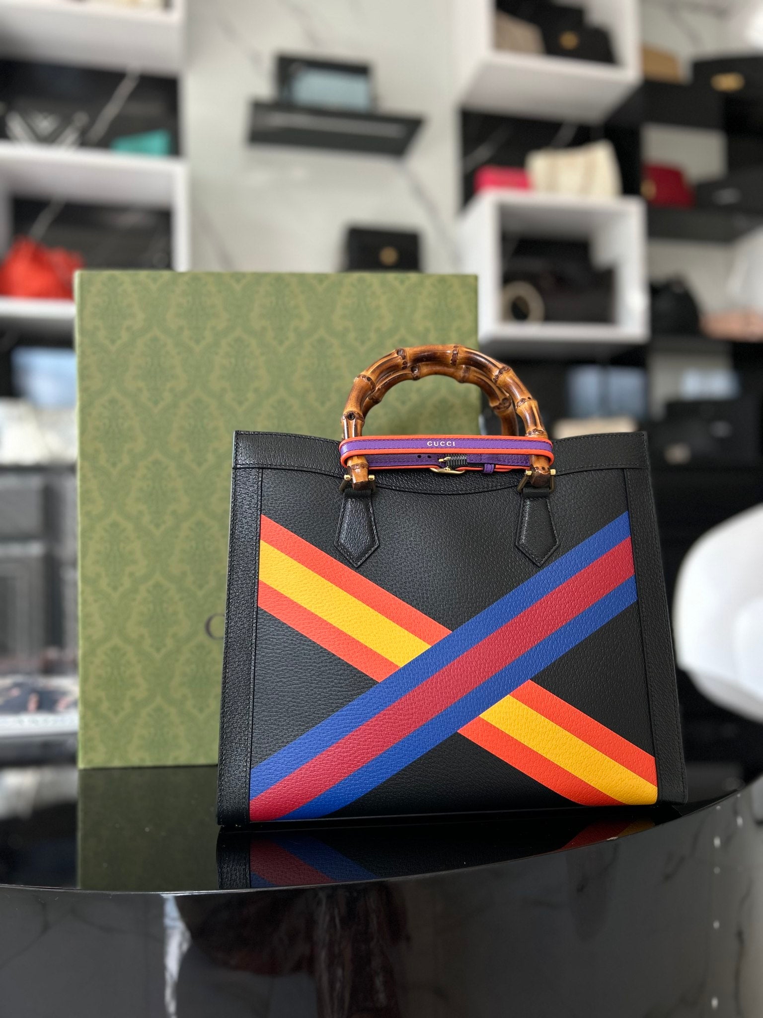 BRAND NEW- Gucci Lunar New Year Medium Diana Bamboo BAG