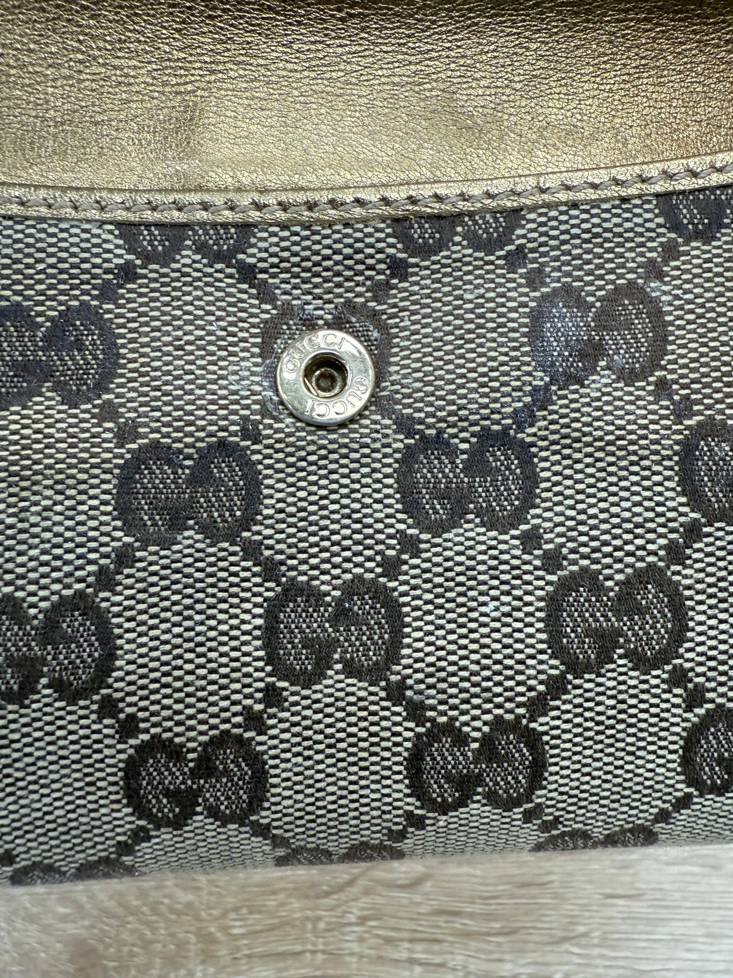 Gucci Canvas Long Wallet