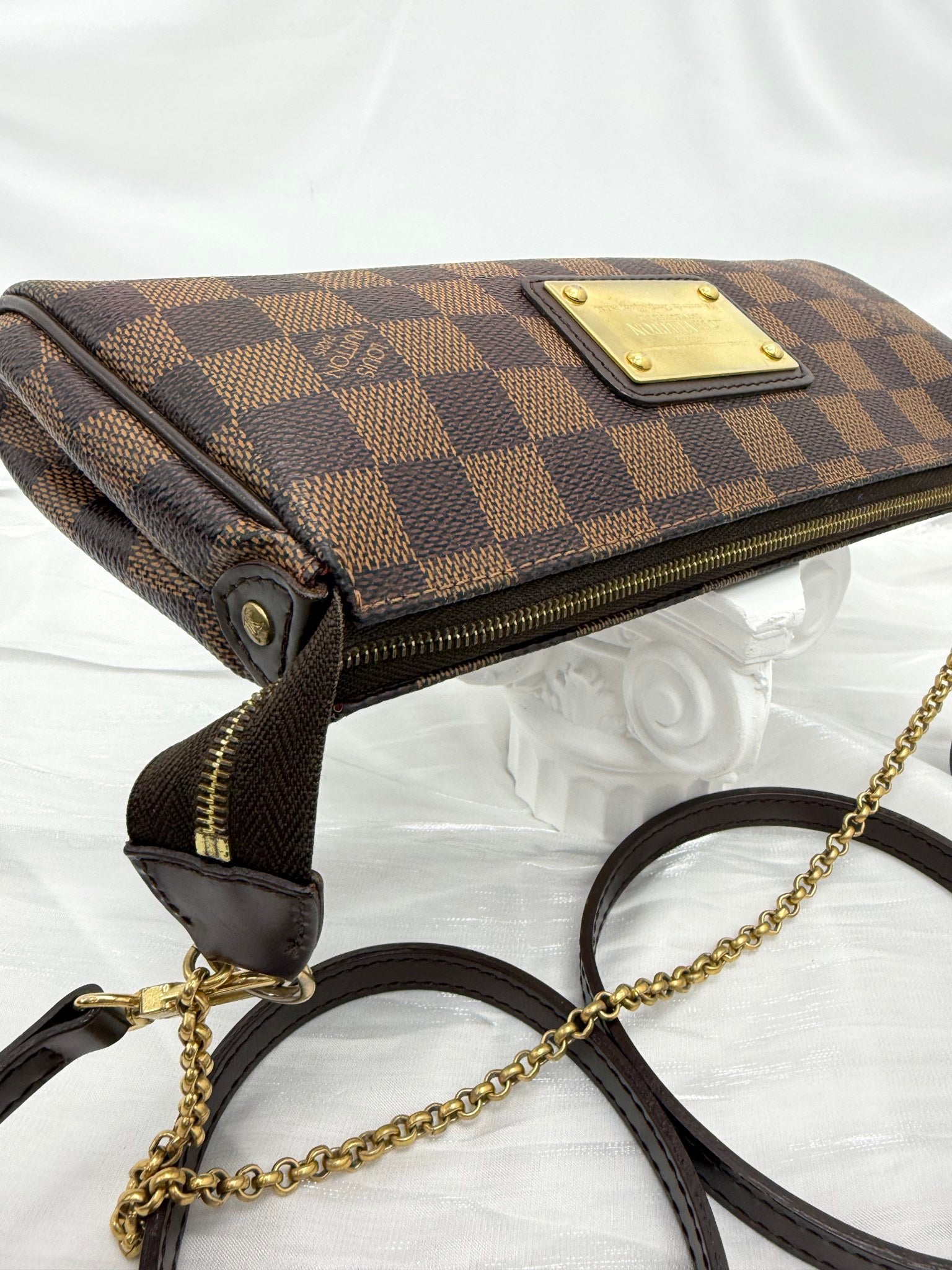 Louis Vuitton Damier Ebene Eva Crossbody