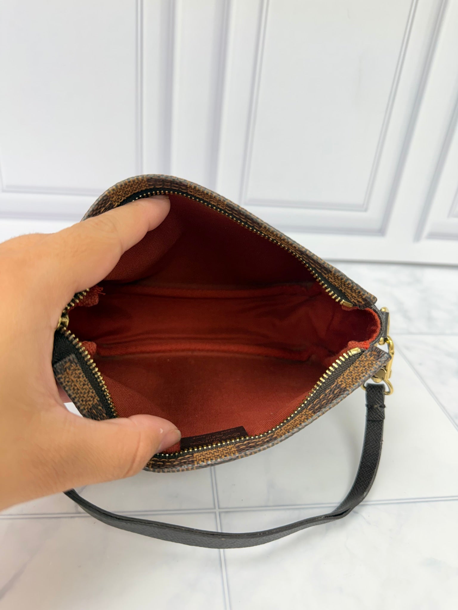 Louis Vuitton Damier Ebene Trousse Pochette