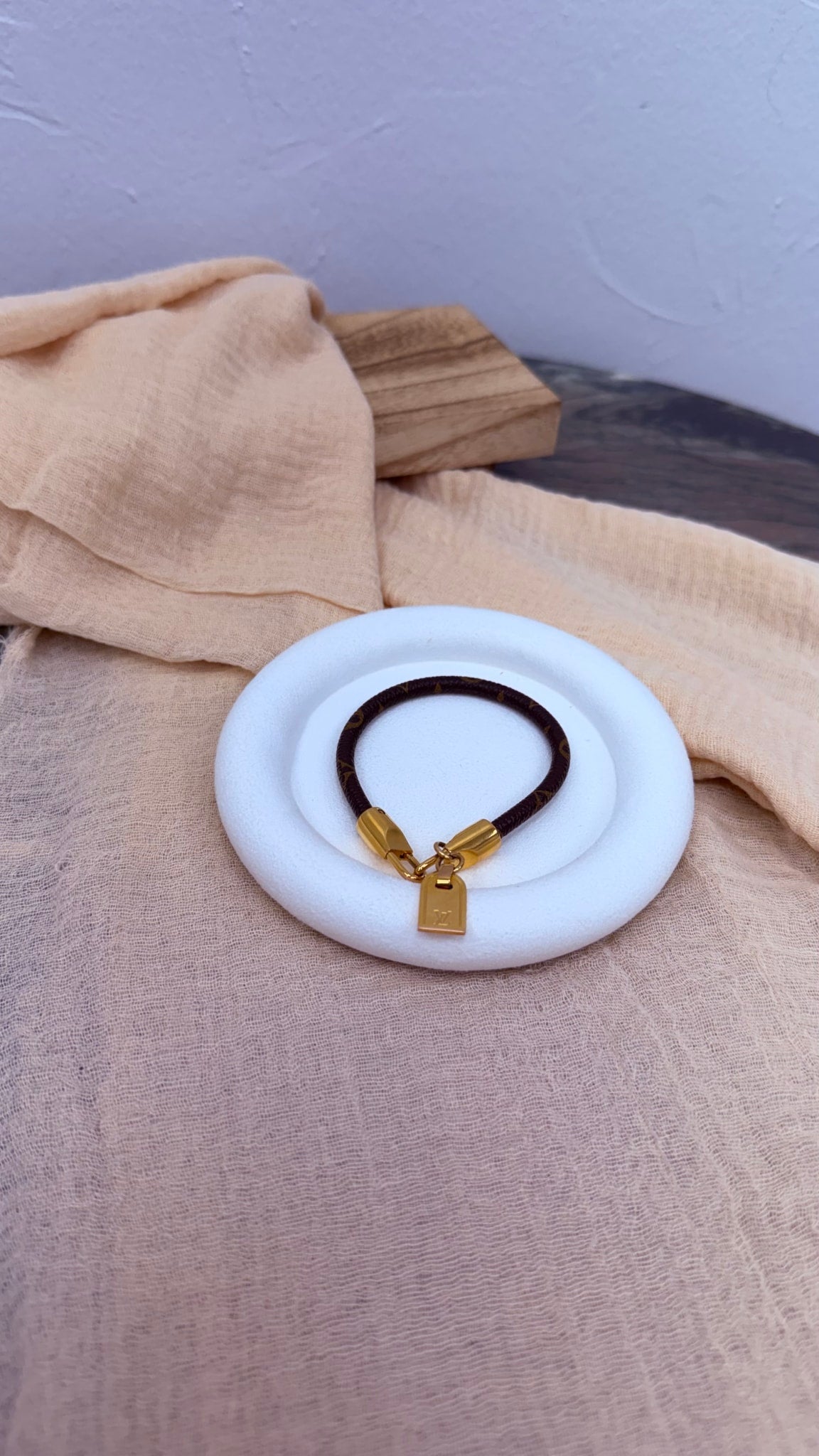 Louis Vuitton Monogram Lock it Bracelet