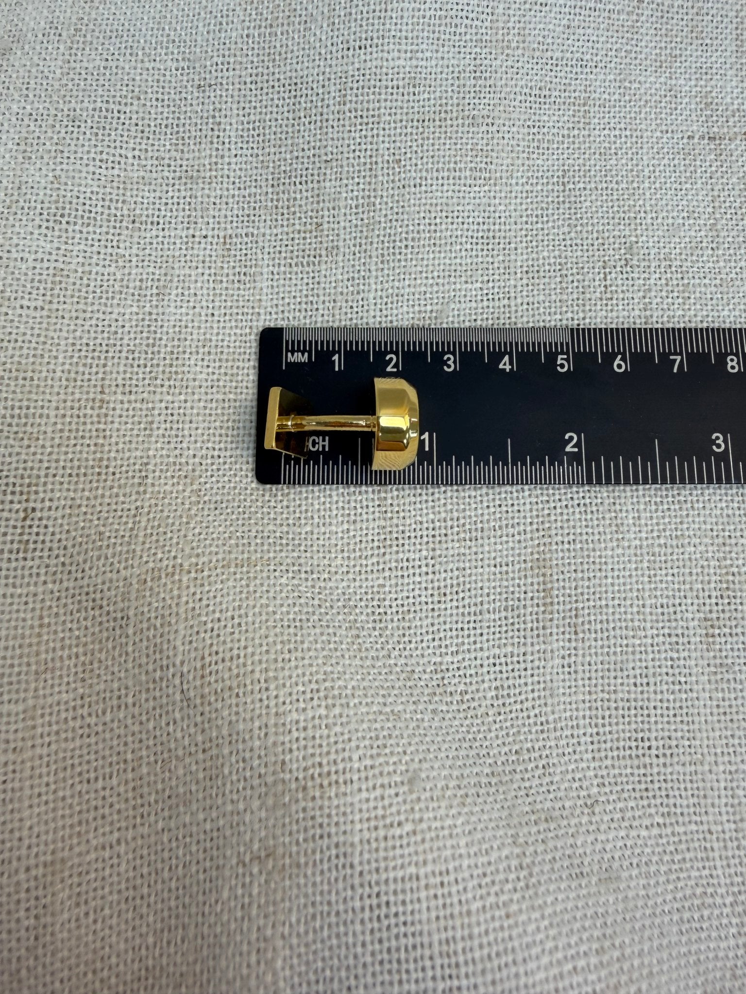 Loewe Gold Tone Anagram Cufflinks