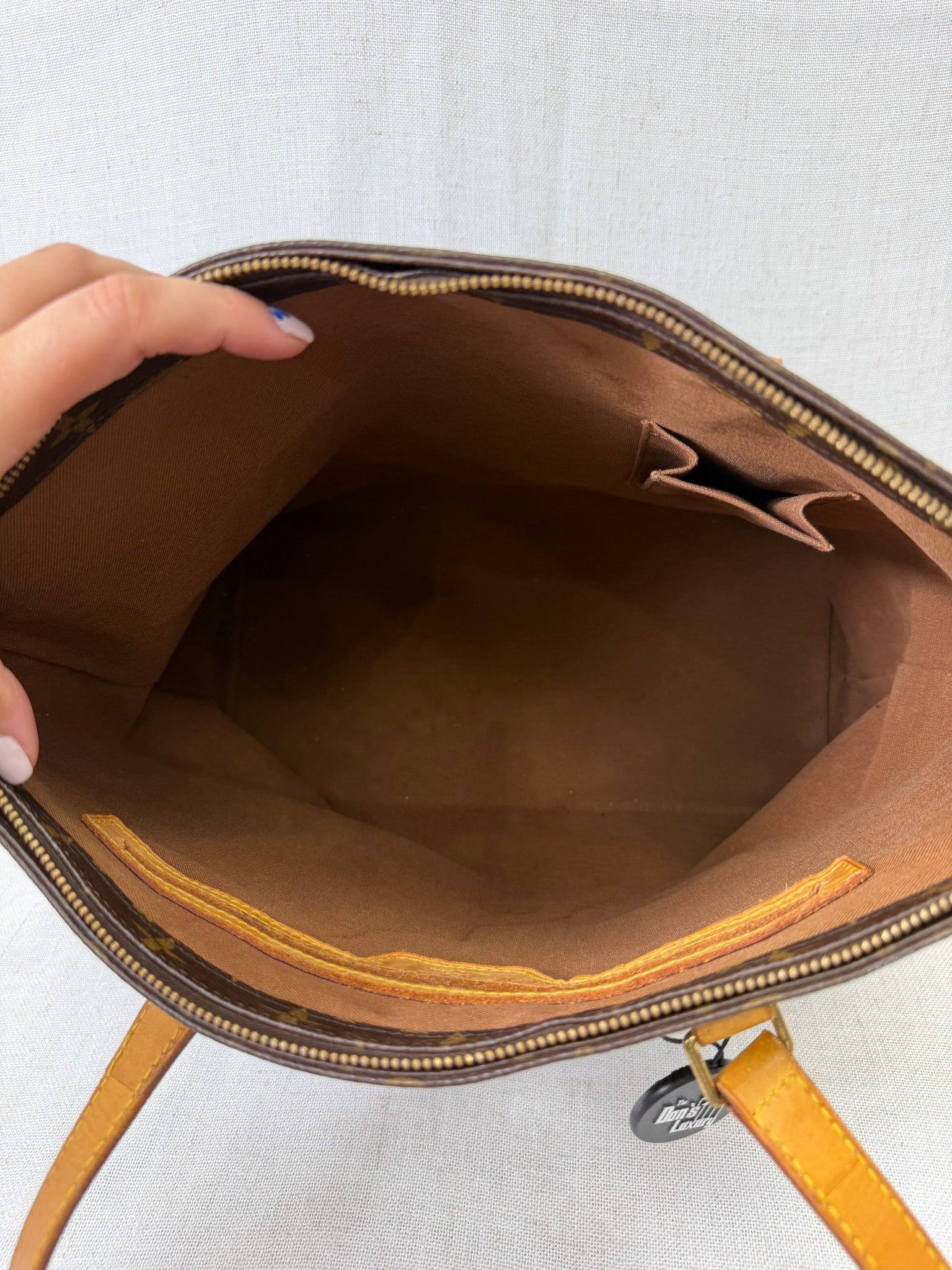 Louis Vuitton Monogram Cabas Mezzo Tote Bag