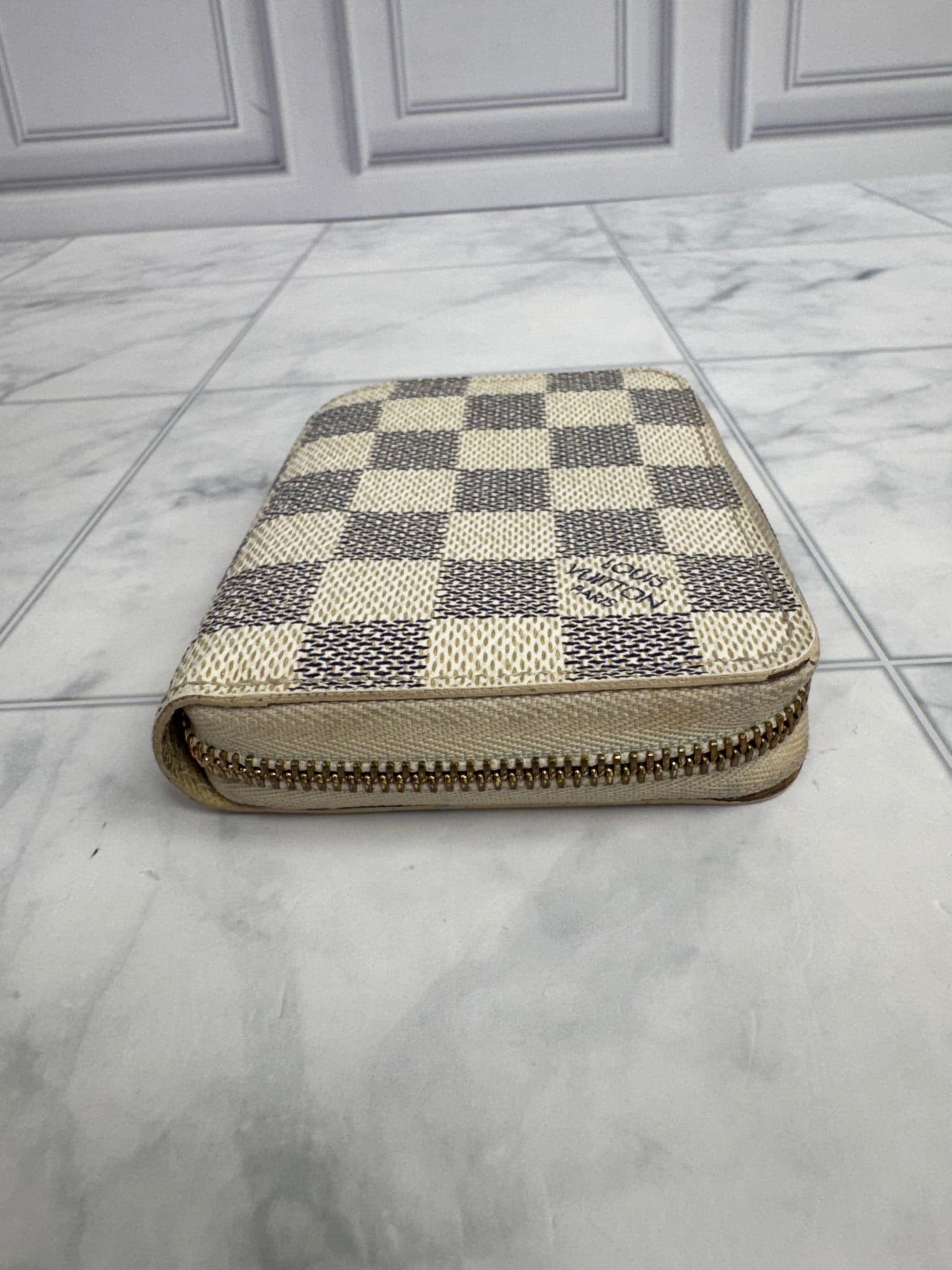 Louis Vuitton Damier Azur Compact Zippy Wallet