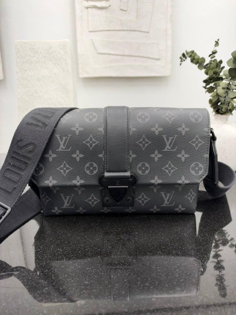Louis Vuitton Monogram Eclipse S Cape Messenger Bag