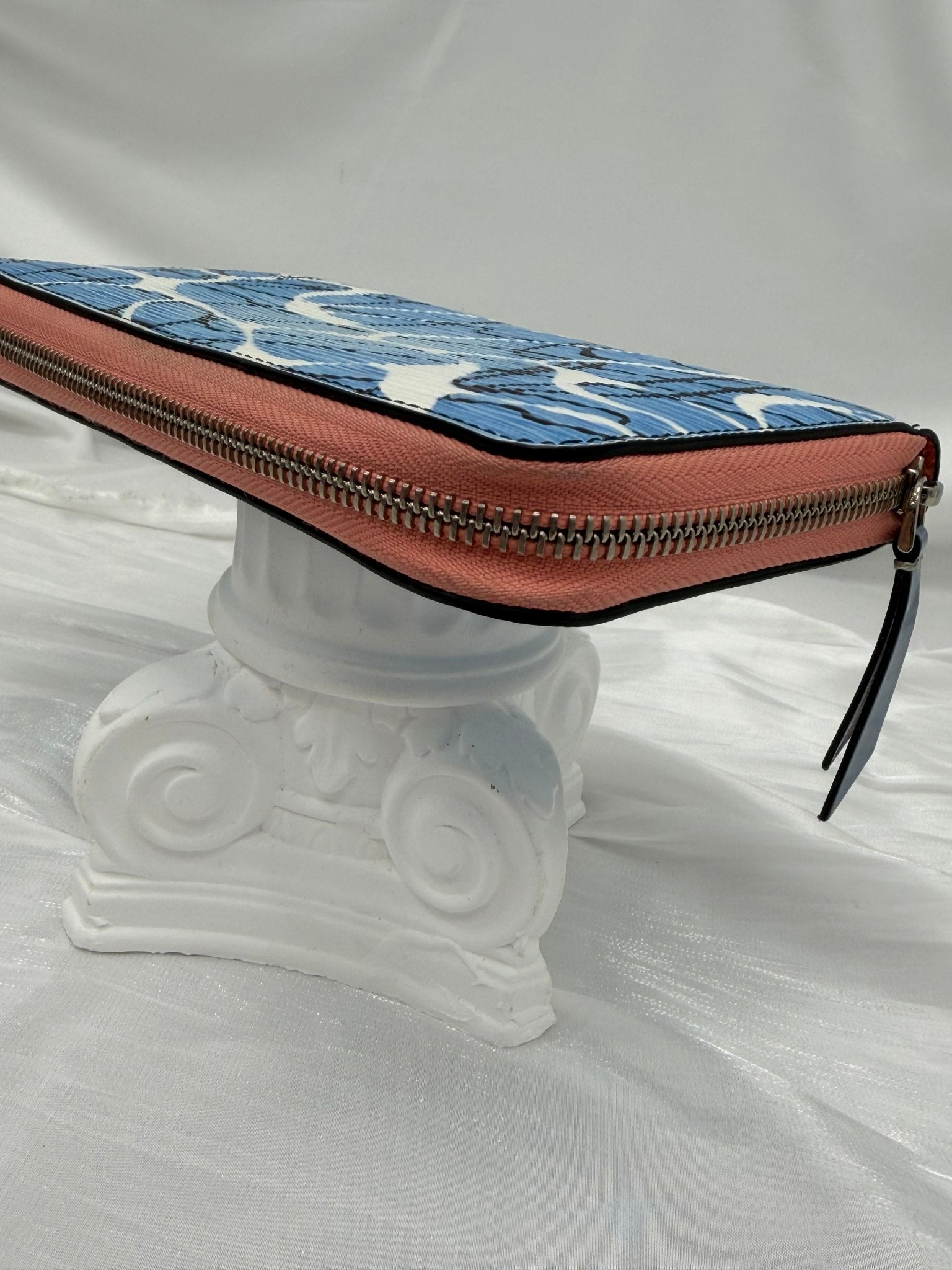 Louis Vuitton Aqua Print Epi Limited Edition Zippy Wallet