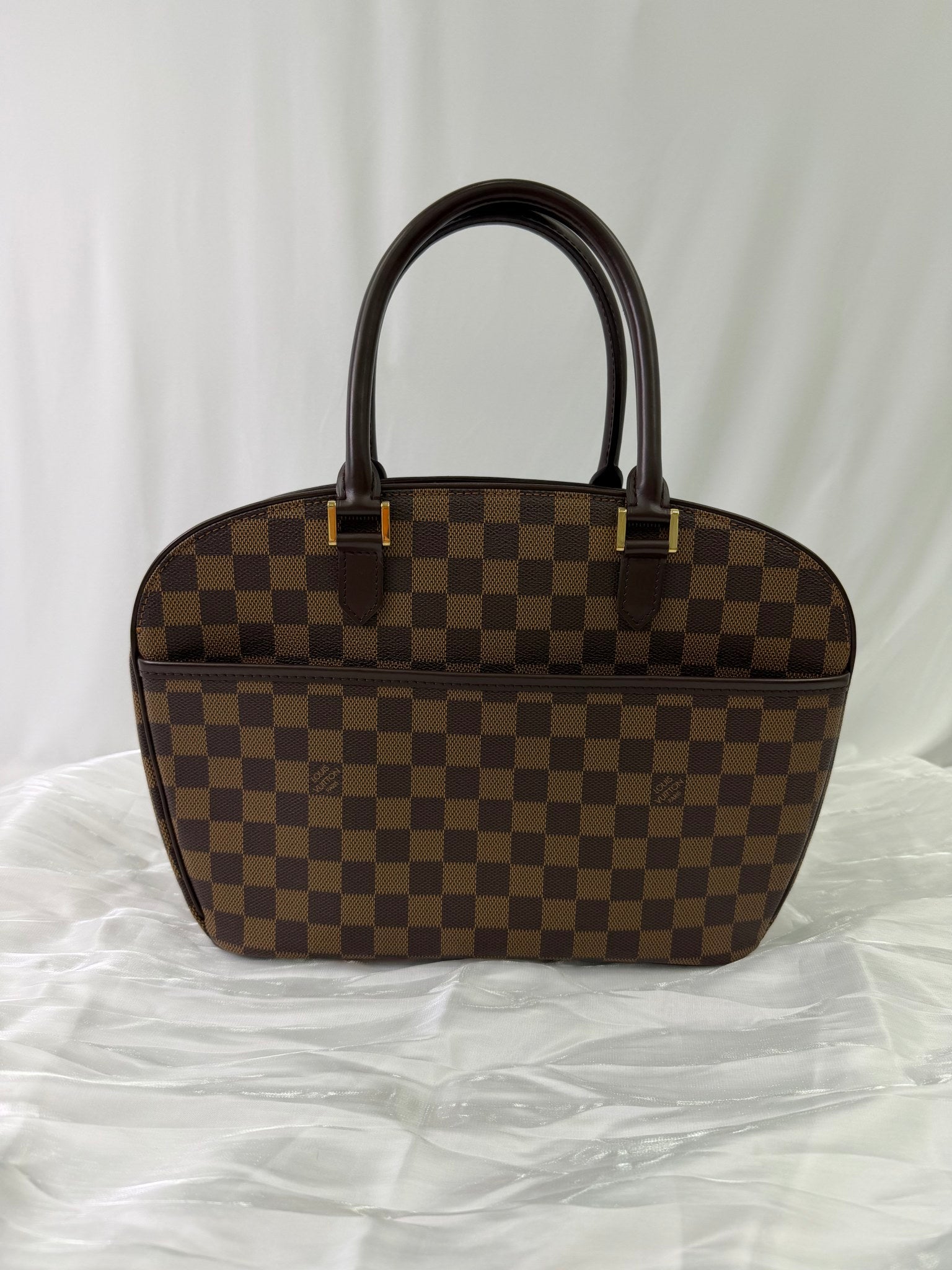 Louis Vuitton Damier Ebene Sarria Handbag