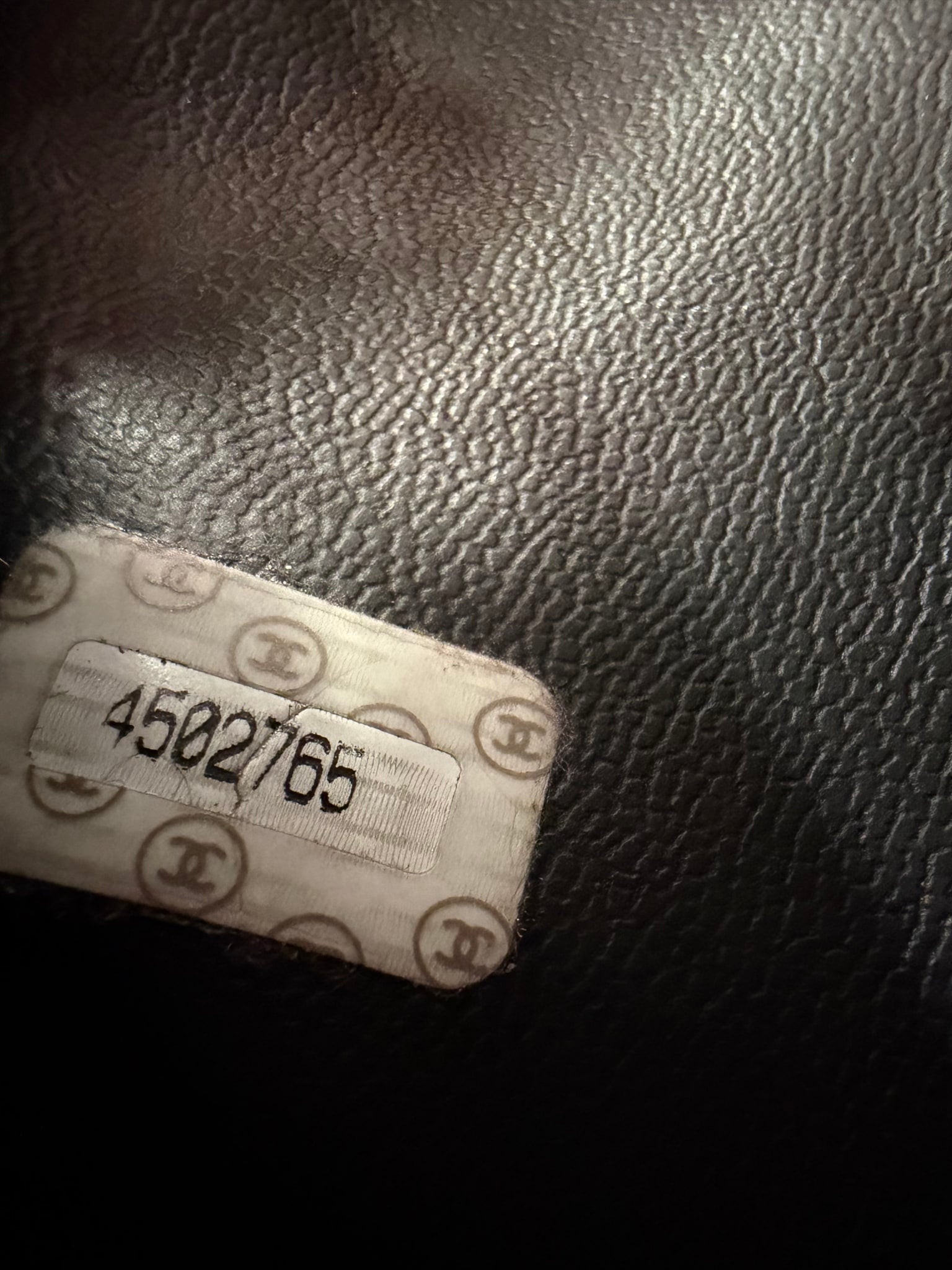 Chanel Black Caviar Large Vanity Case