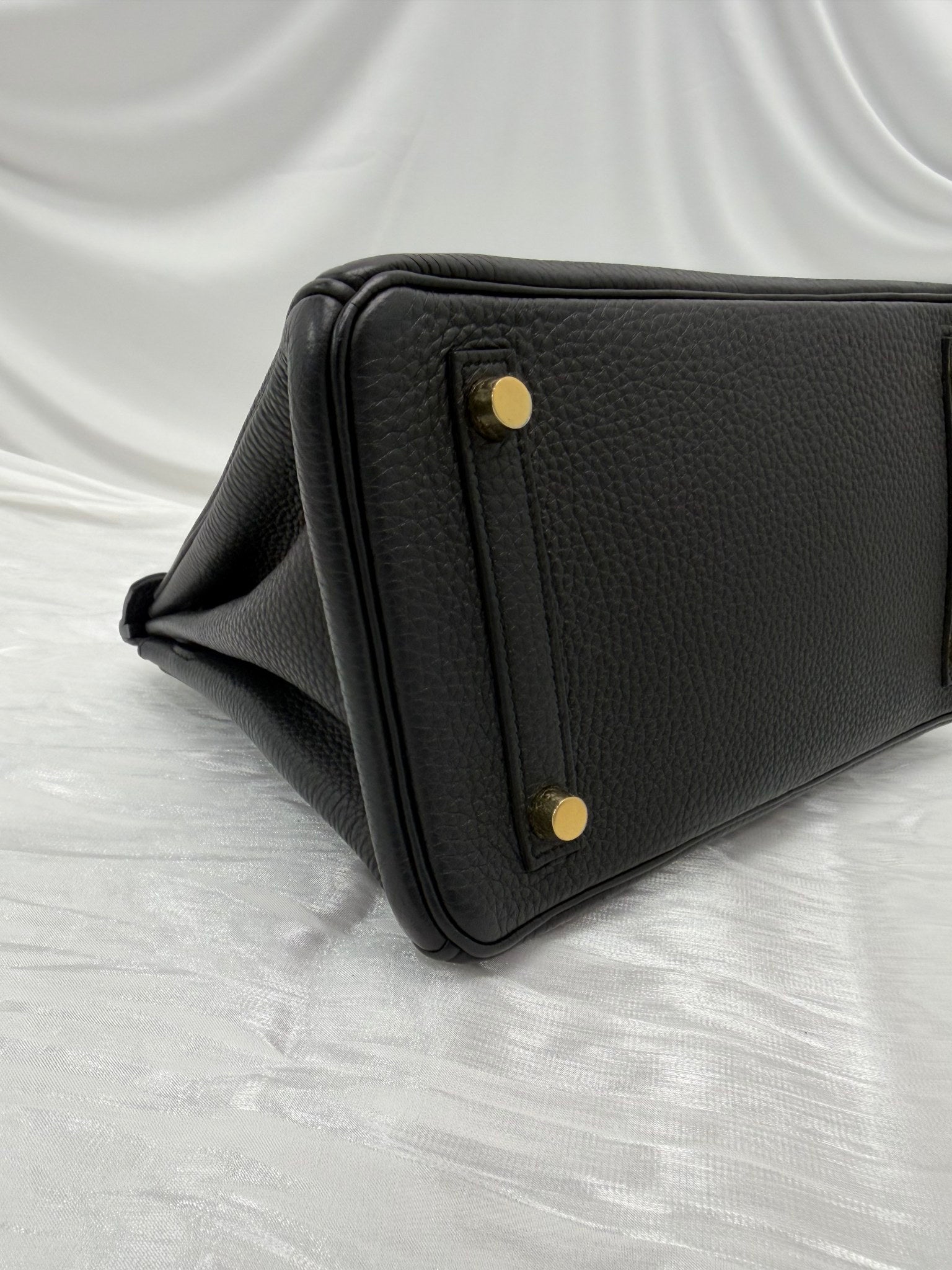 BRAND NEW-Hermes Black Togo Leather Birkin 25 Bag