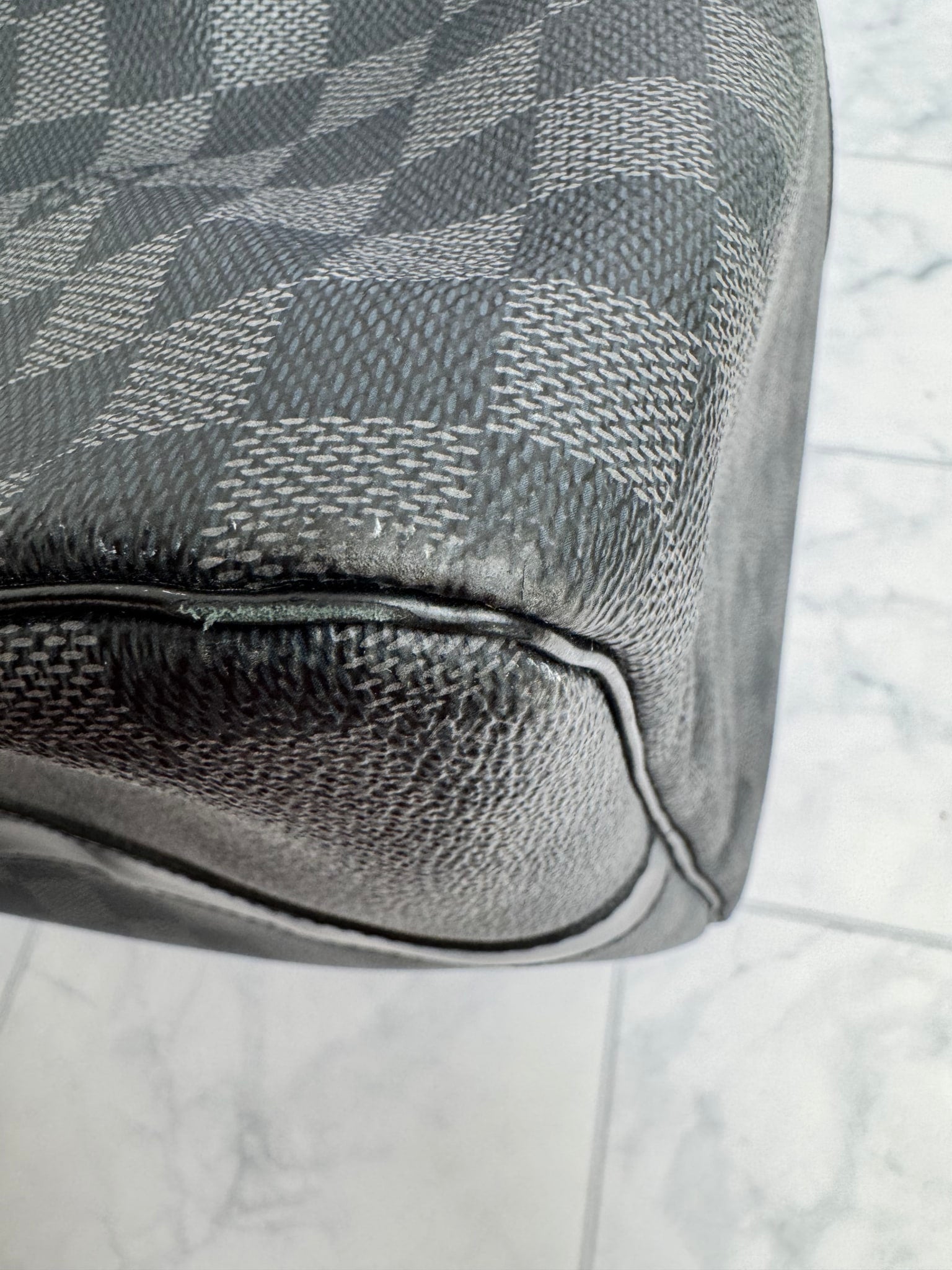 Louis Vuitton Damier Graphite Keepall Bandouliere 45