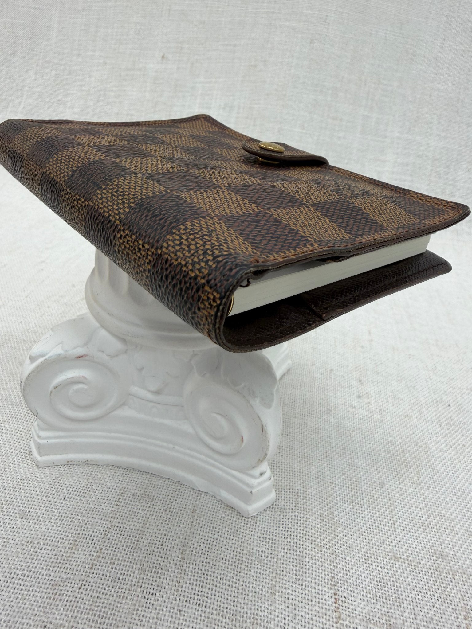 Louis Vuitton Damier Ebene Passport Agenda