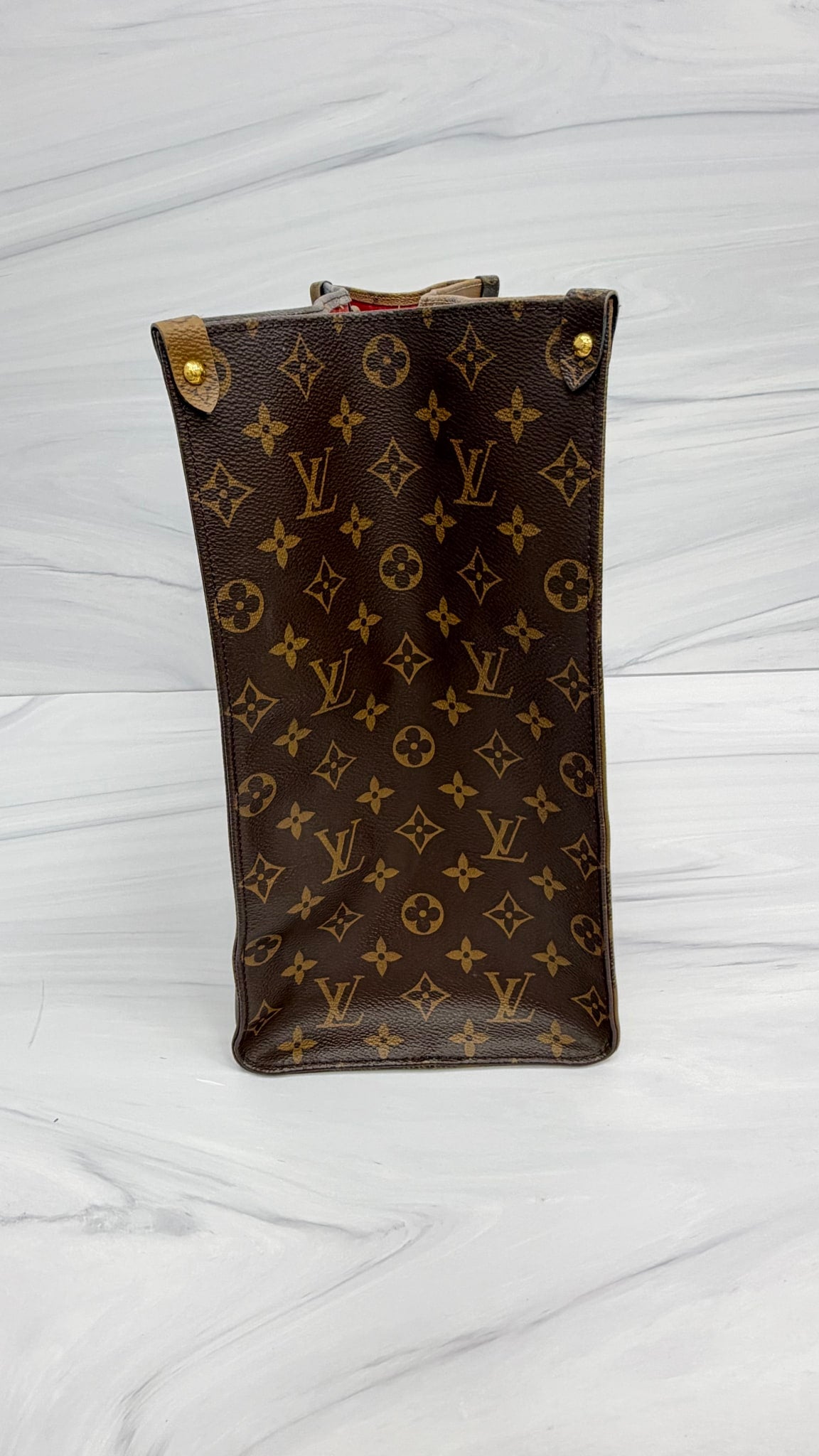 Louis Vuitton Monogram Giant On The Go MM Tote Bag