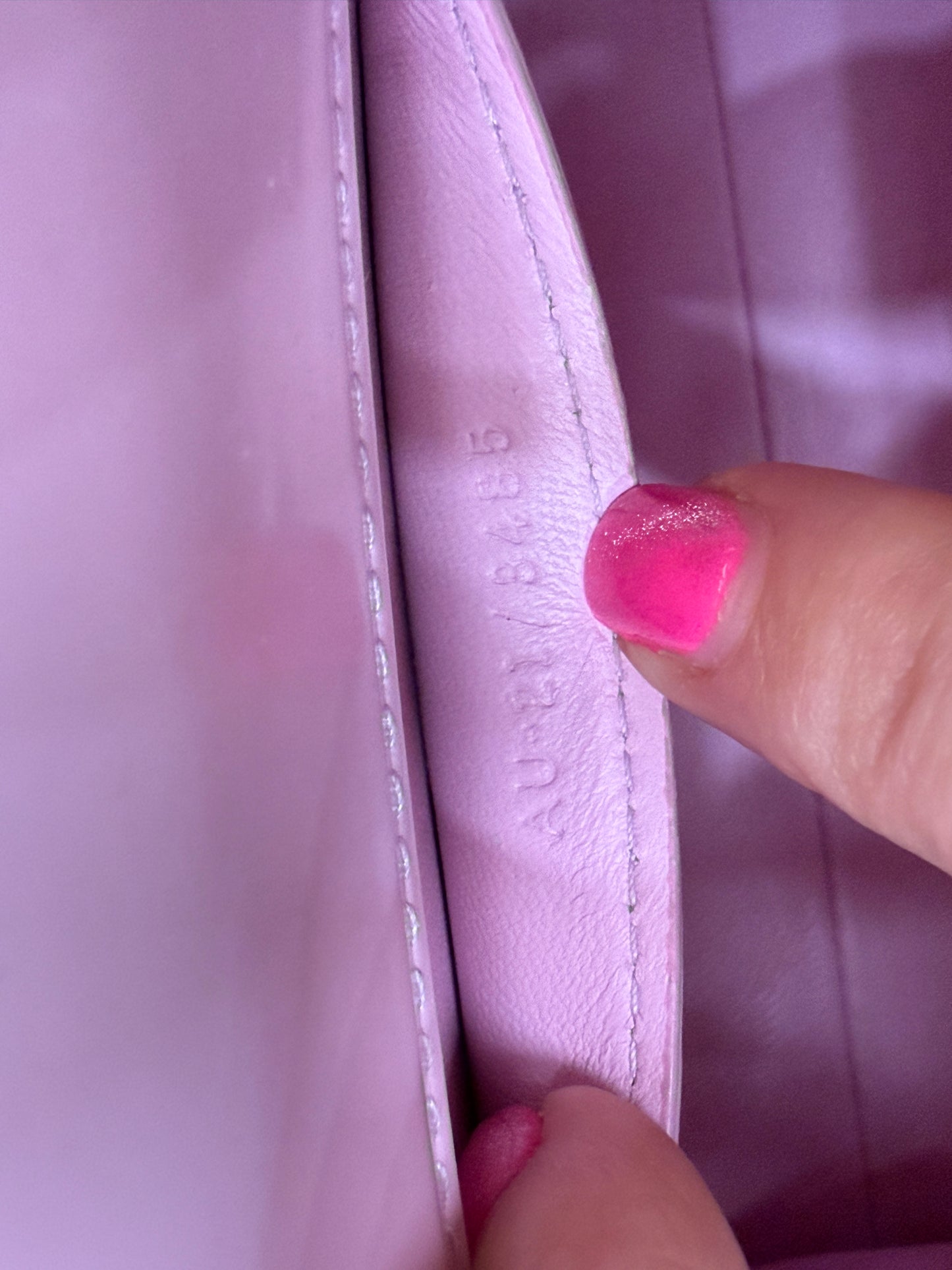 BRAND NEW- Salvatore Ferragamo Pink Leather Wanda Mini Top Handle Bag