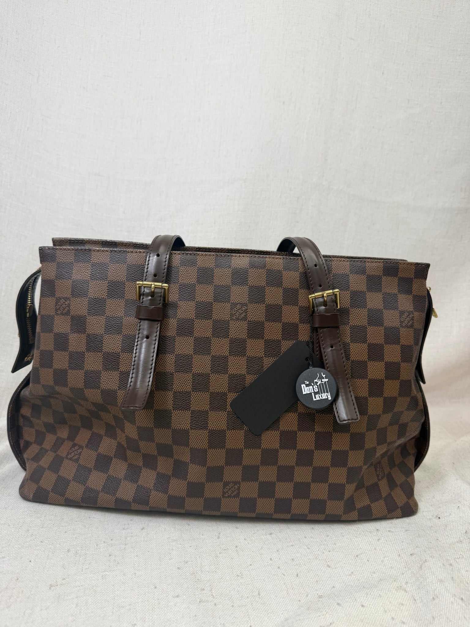 Louis Vuitton Damier Ebene Chelsea Tote Bag