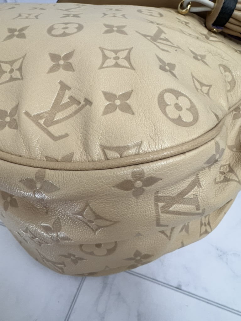 Louis Vuitton Beige Monogram Limited Edition Underground Messenger Bag