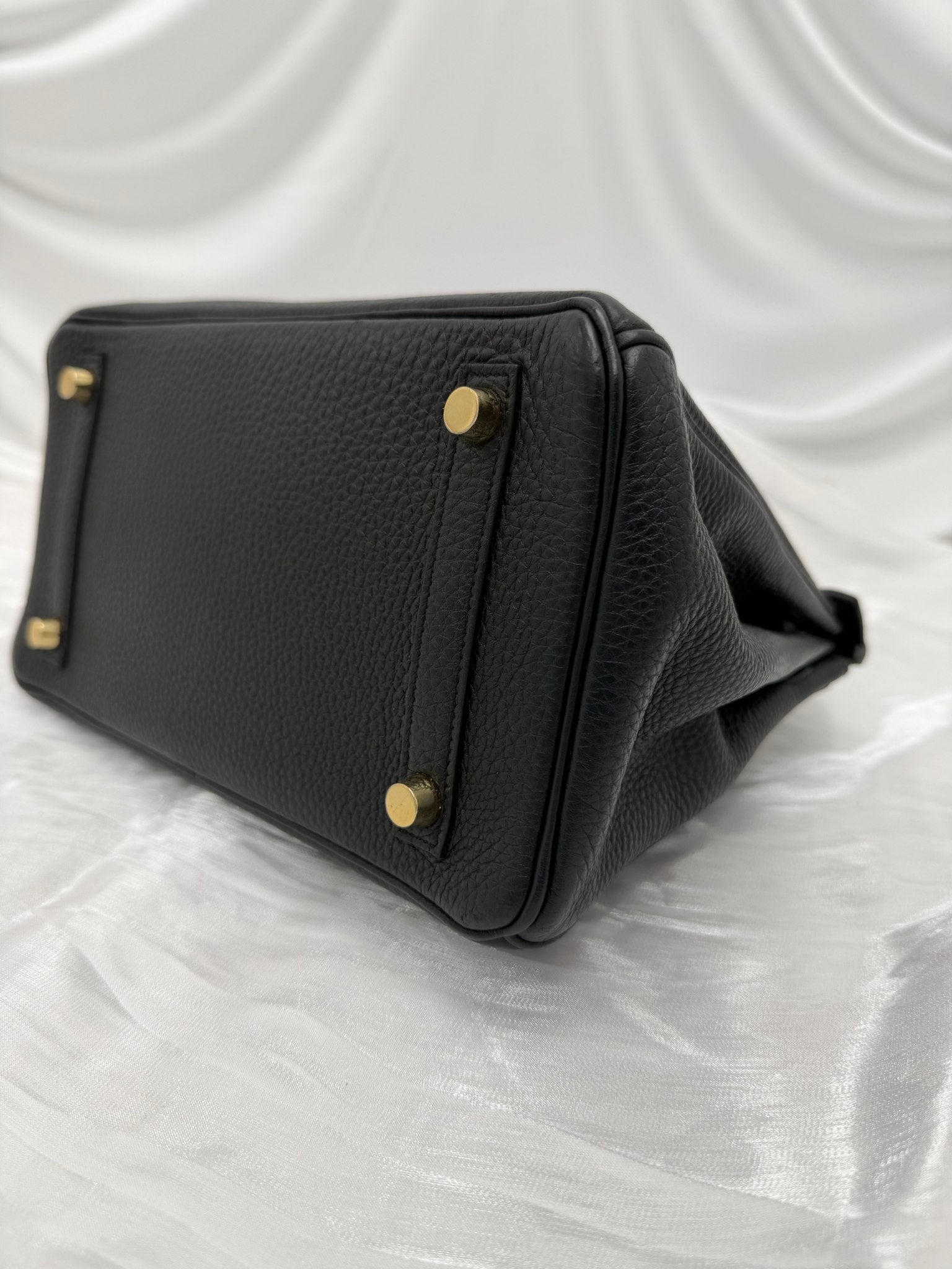 BRAND NEW-Hermes Black Togo Leather Birkin 25 Bag