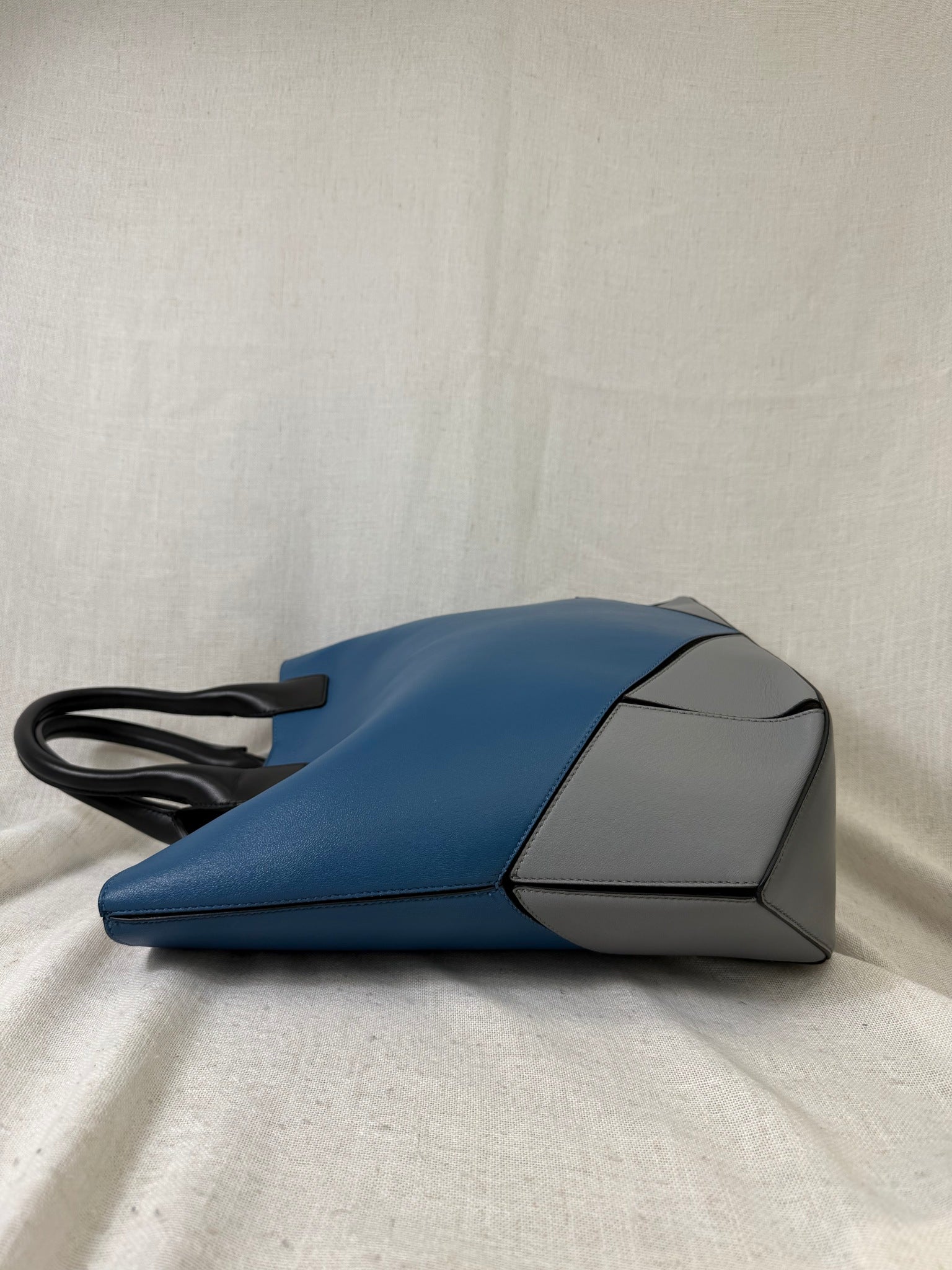 Givenchy Blue Easy Leather Tote Bag