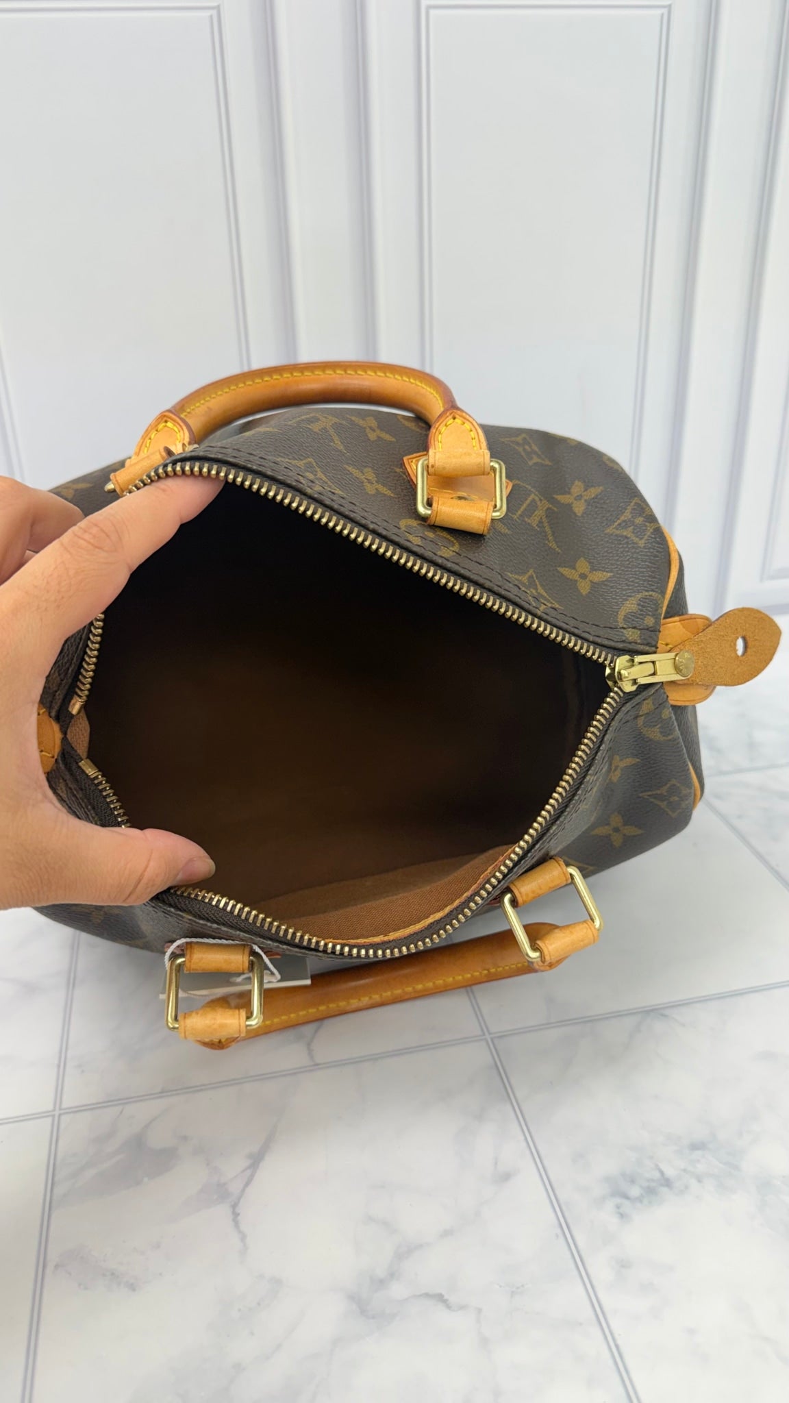 Louis Vuitton Monogram Speedy 25 Handbag